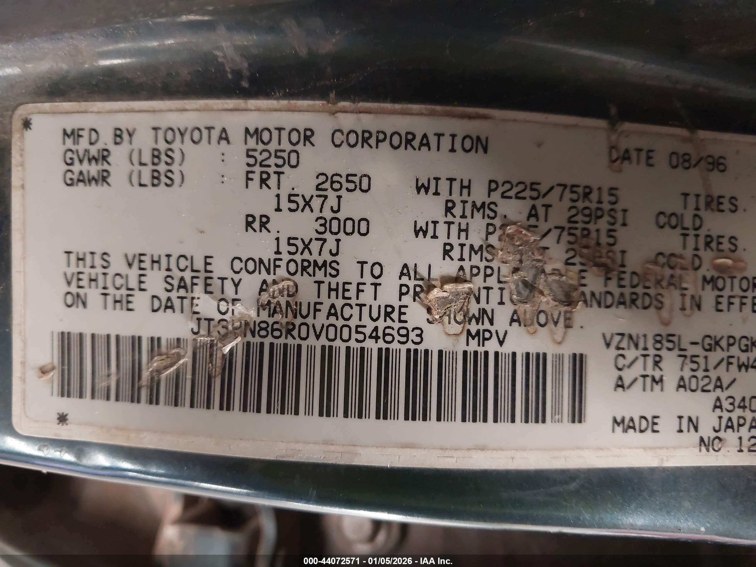 TOYOTA 4RUNNER image 9