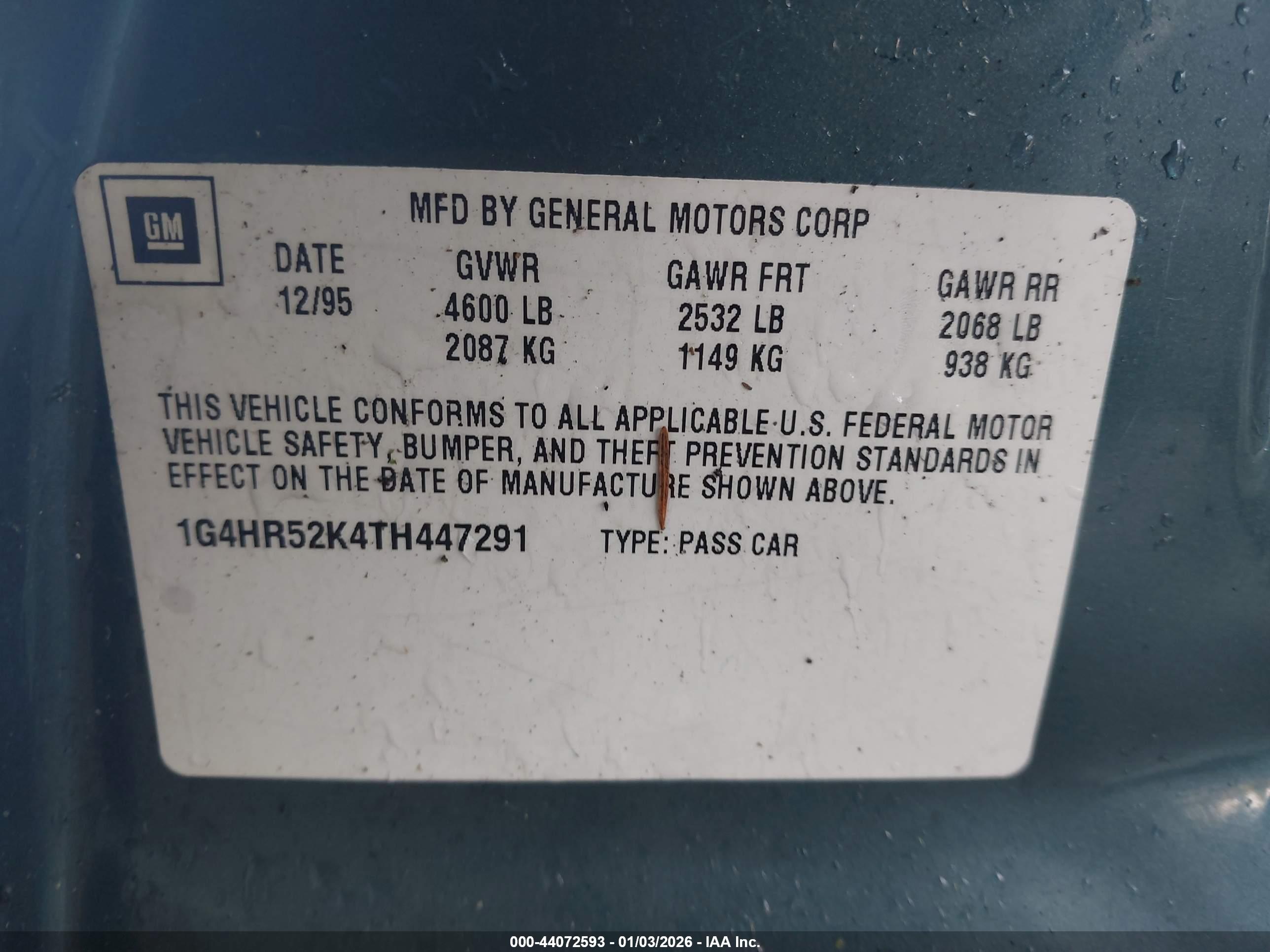 BUICK LESABRE image 9