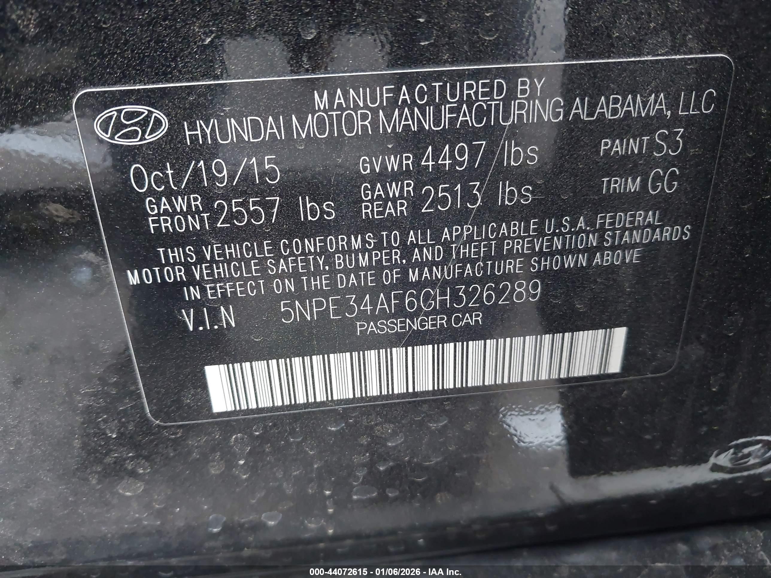 HYUNDAI SONATA image 9