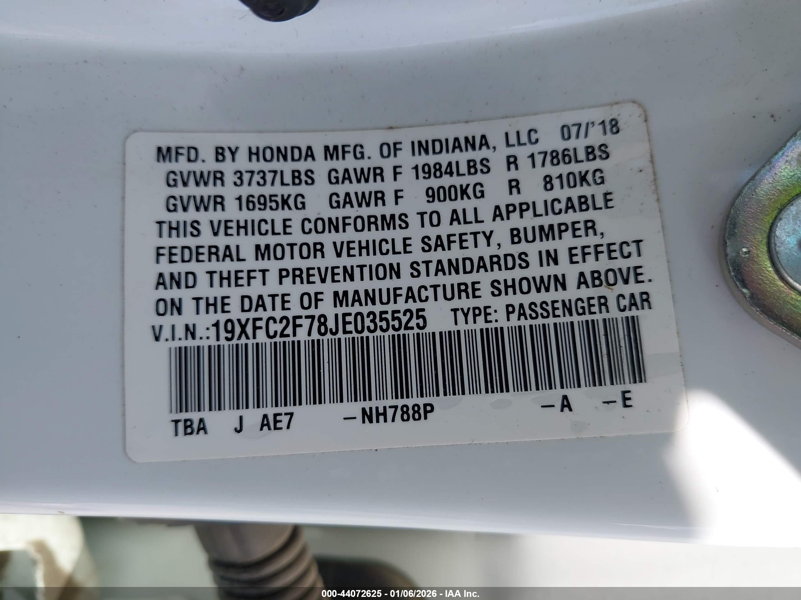HONDA CIVIC image 9