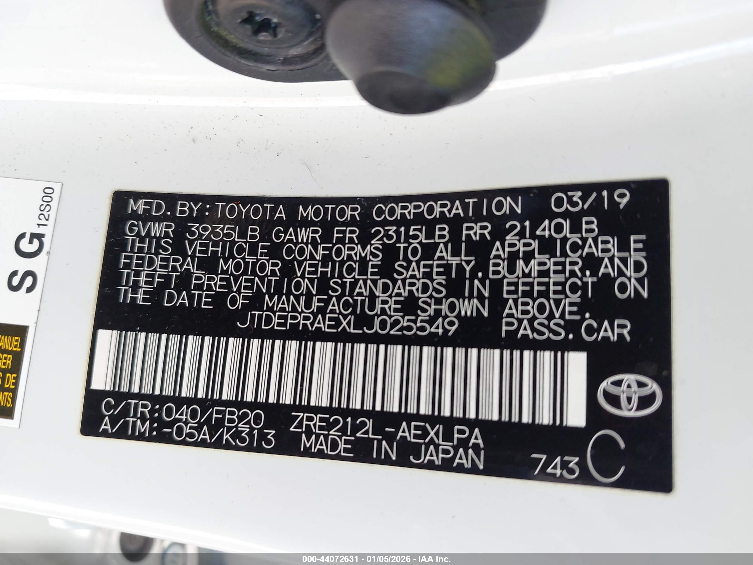 TOYOTA COROLLA image 9