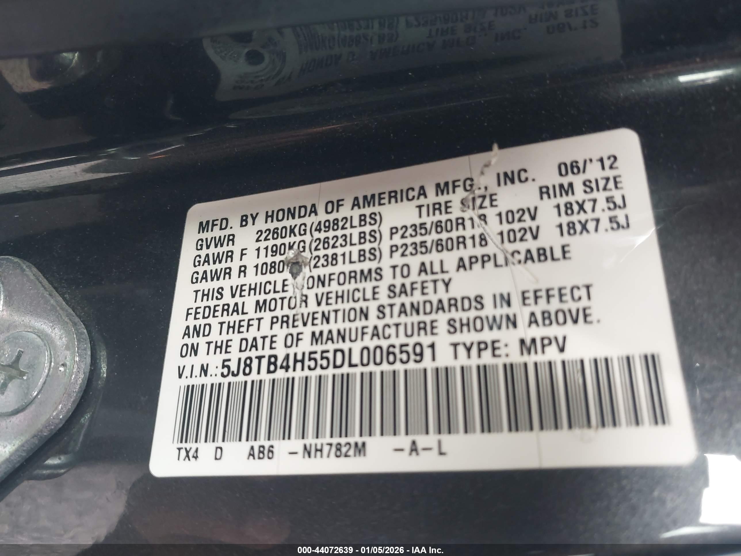 ACURA RDX image 9