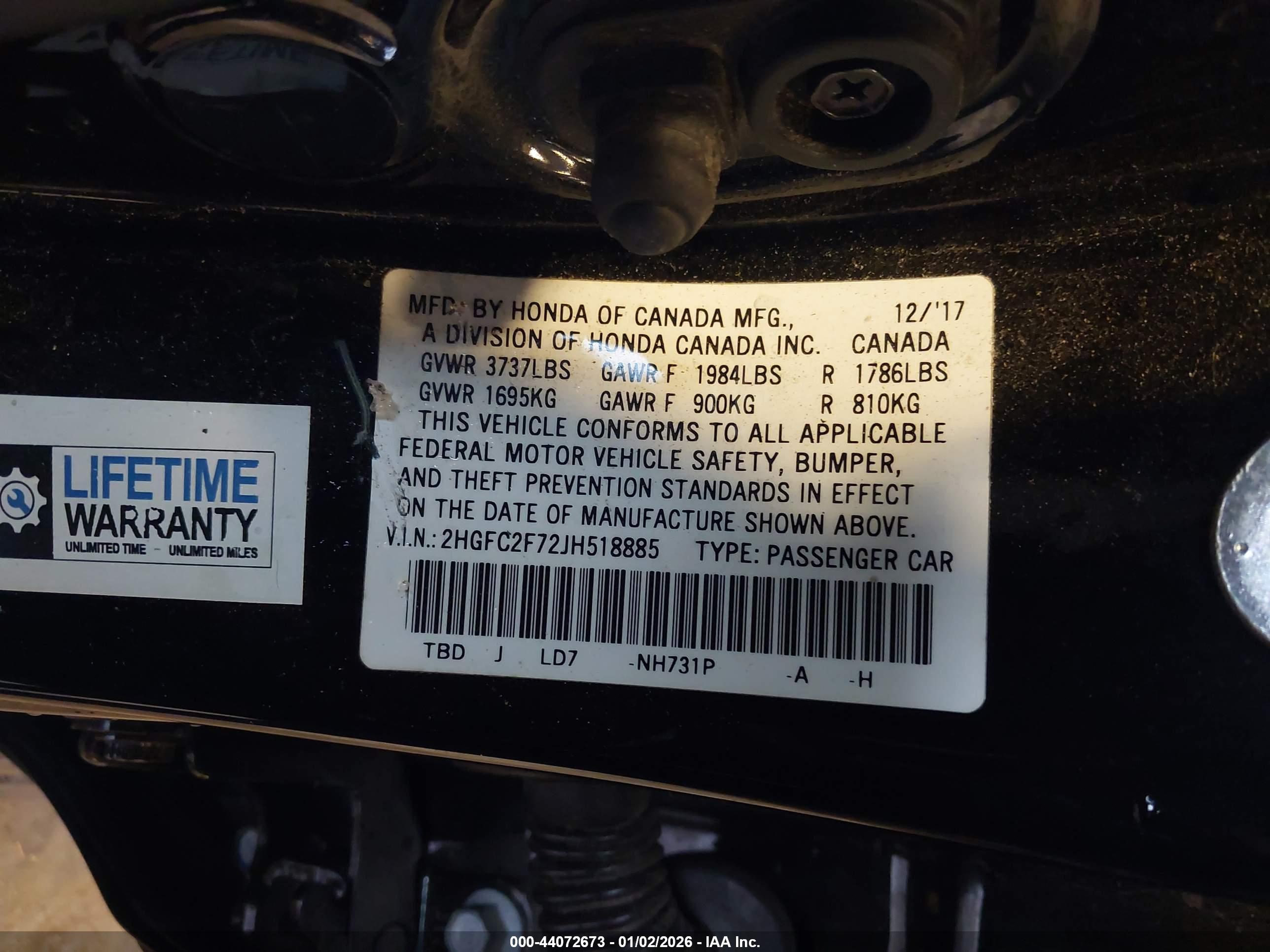 HONDA CIVIC image 9
