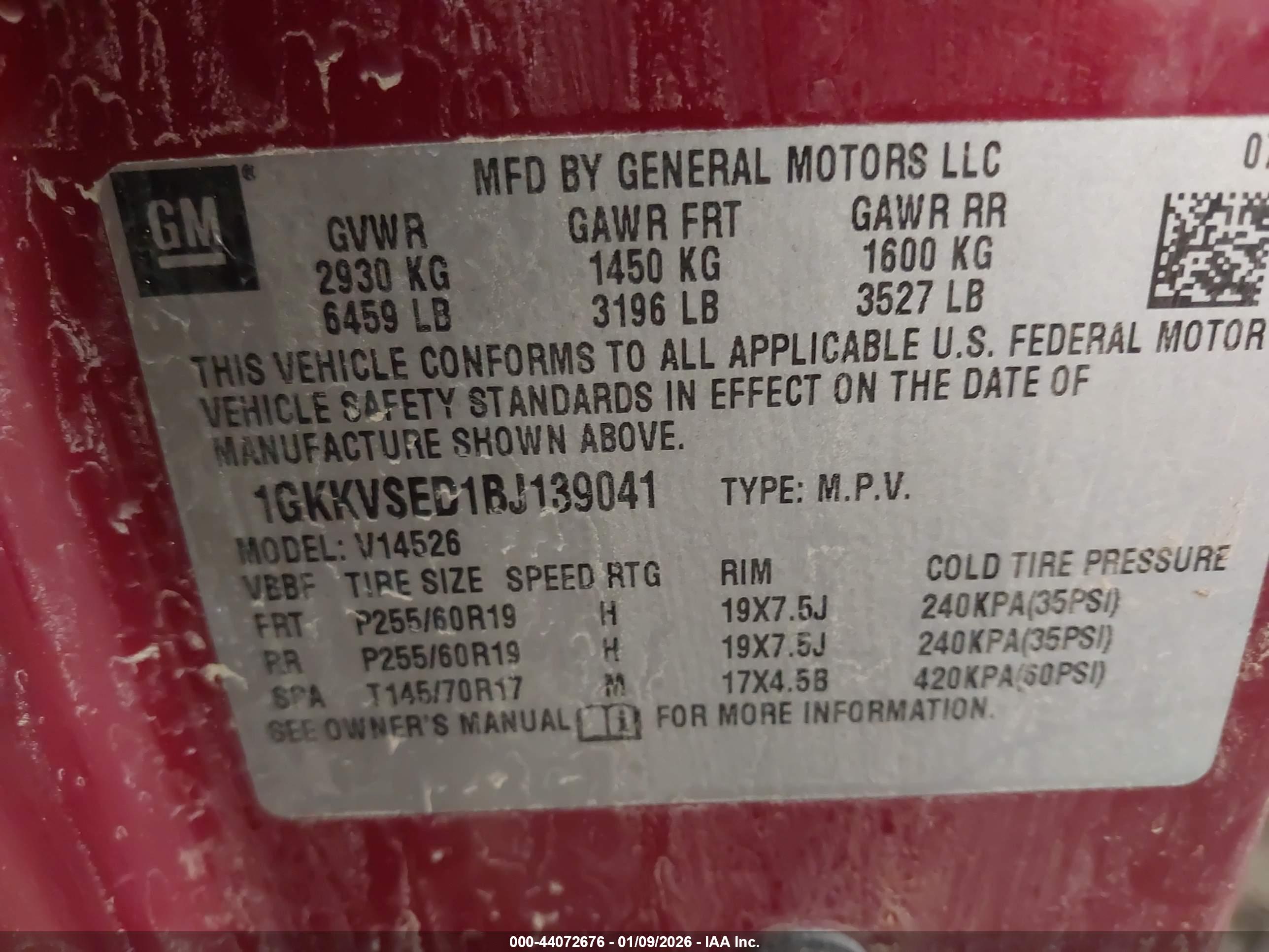 GMC ACADIA image 9
