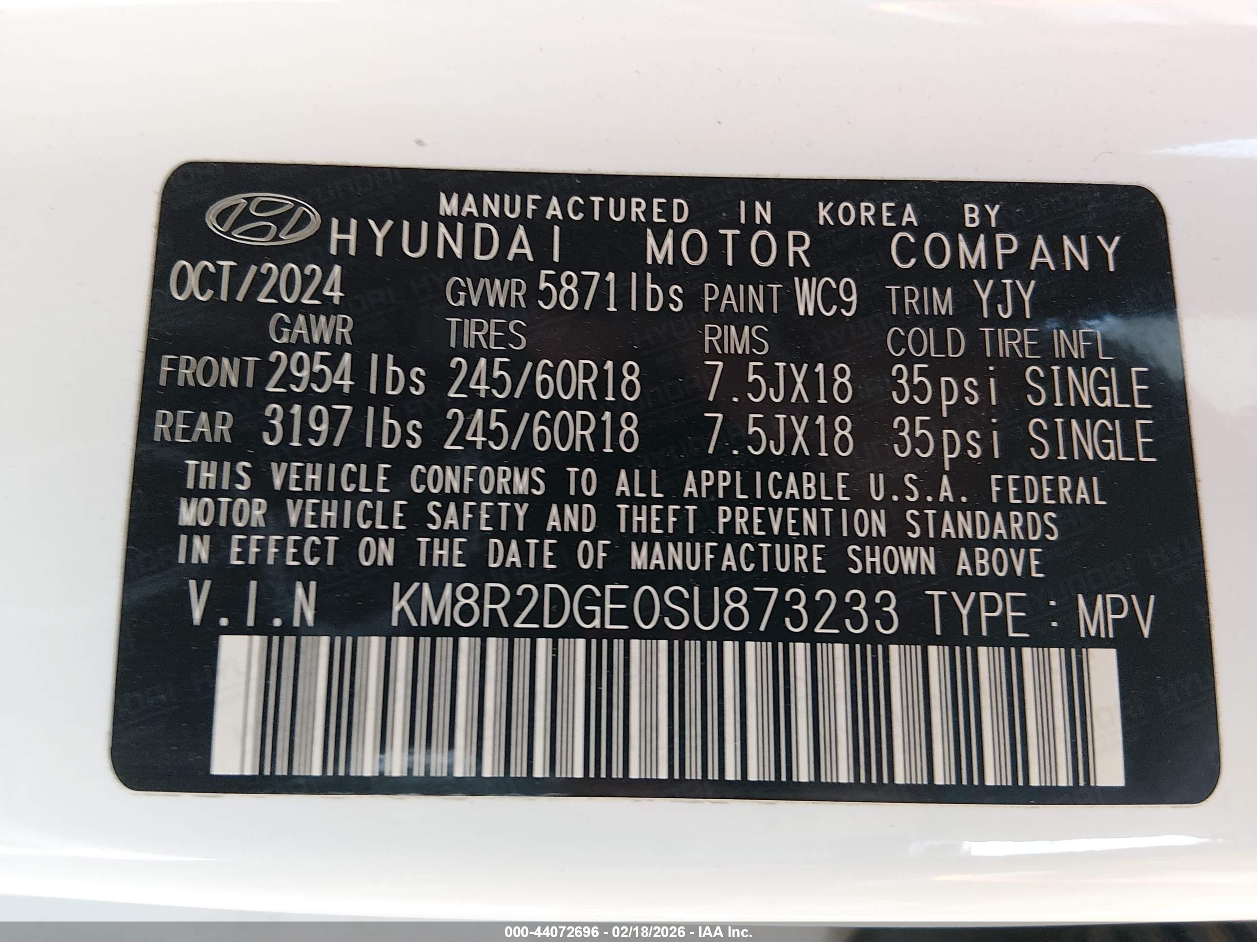 HYUNDAI PALISADE image 9