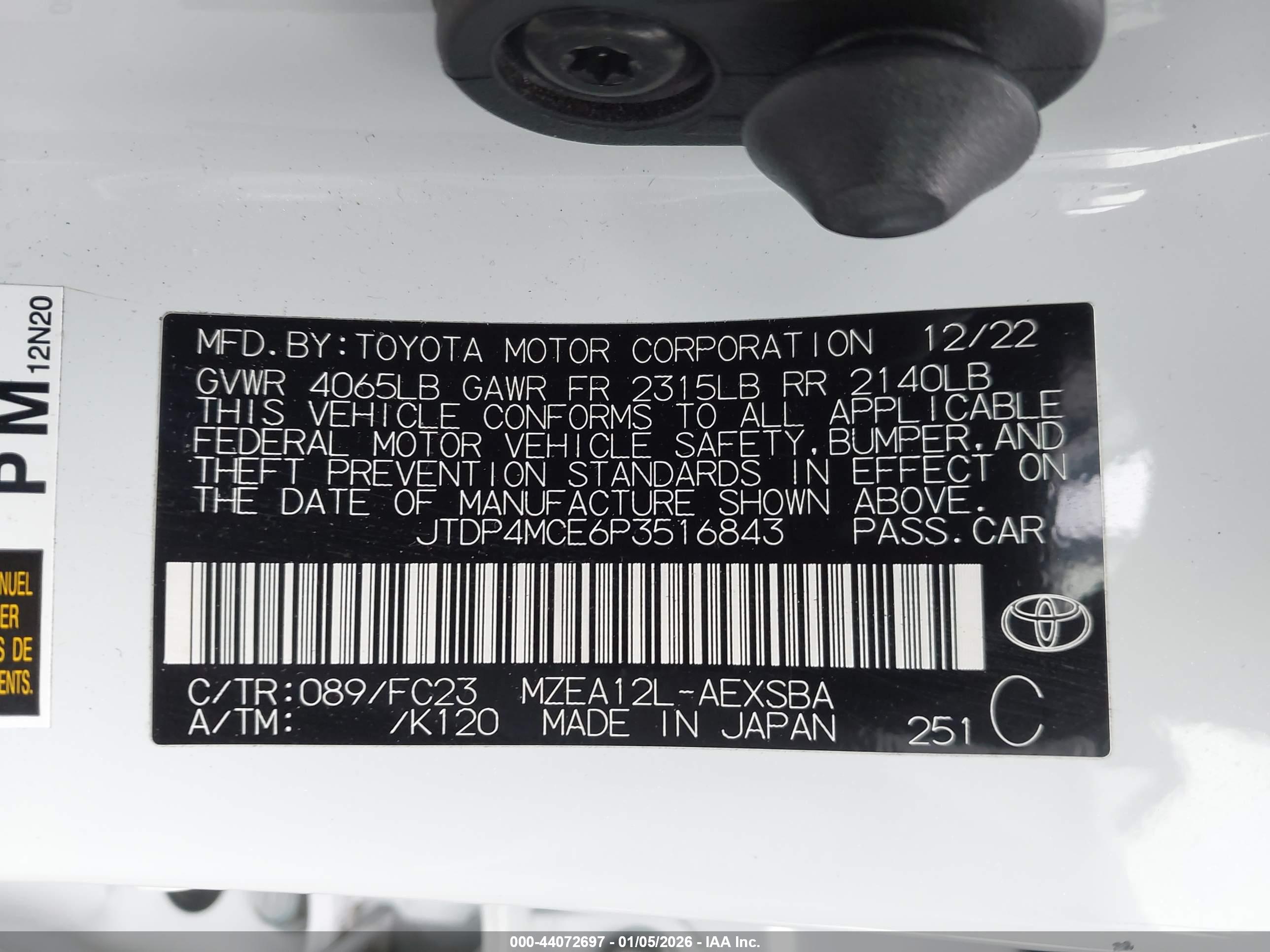 TOYOTA COROLLA image 9