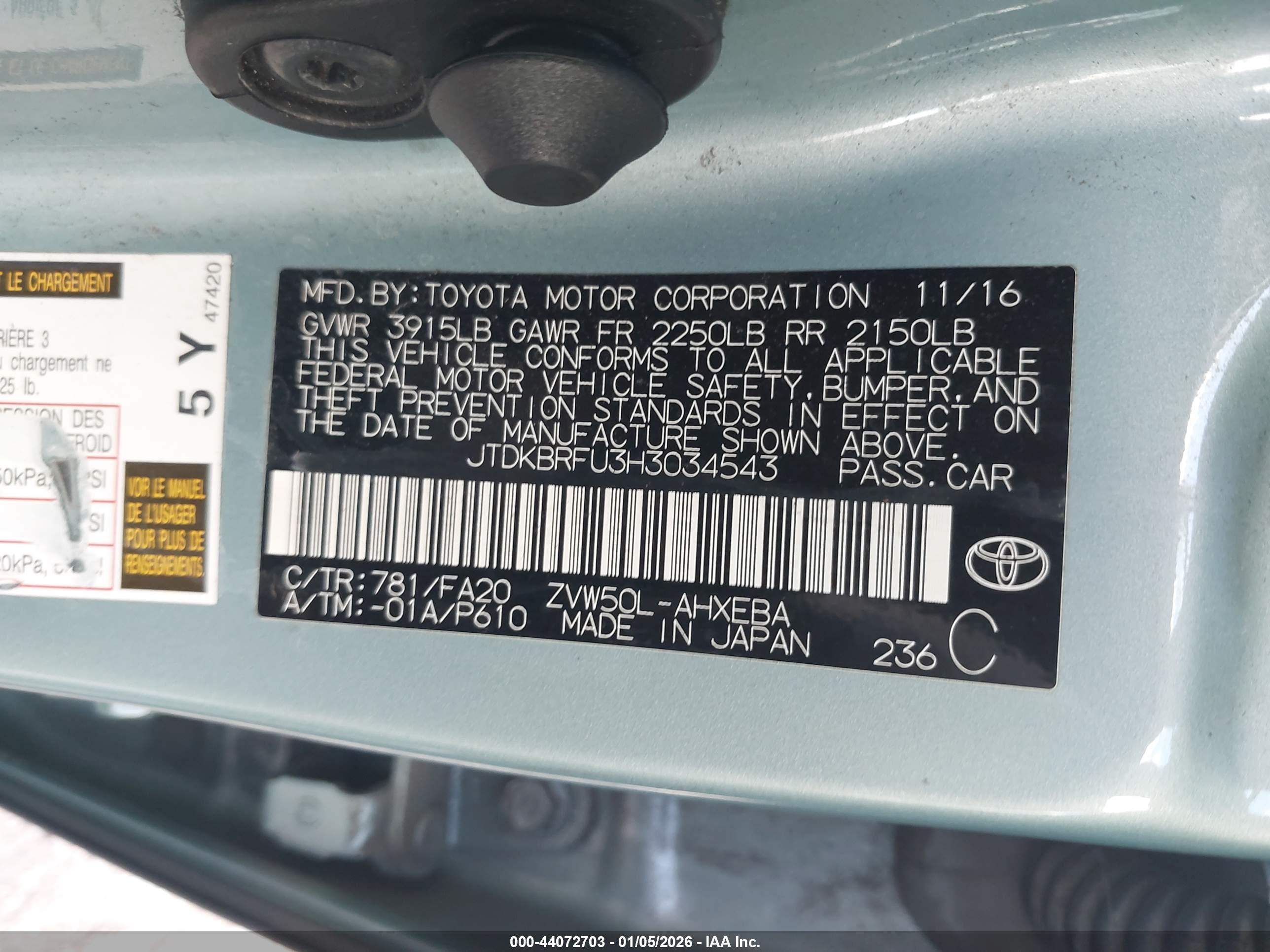 TOYOTA PRIUS image 9