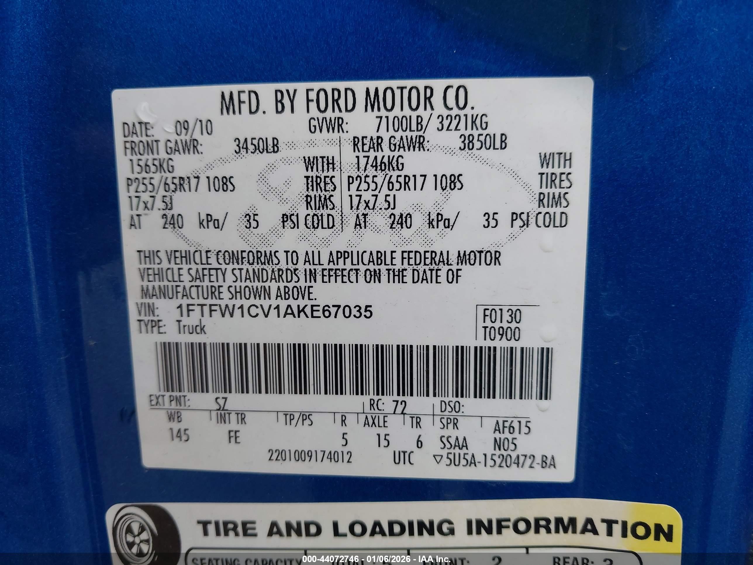 FORD F-150 image 9