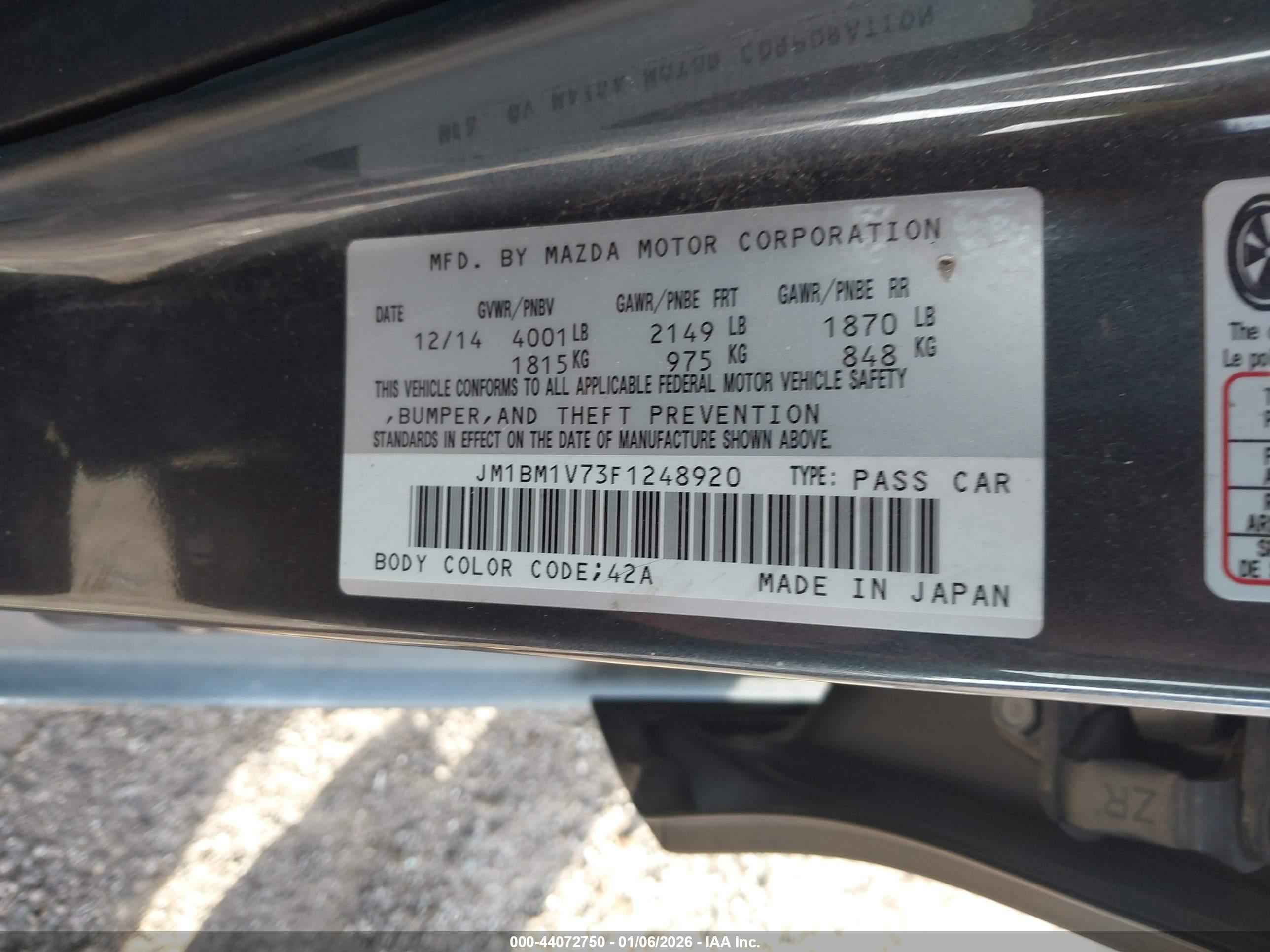 MAZDA MAZDA3 image 9