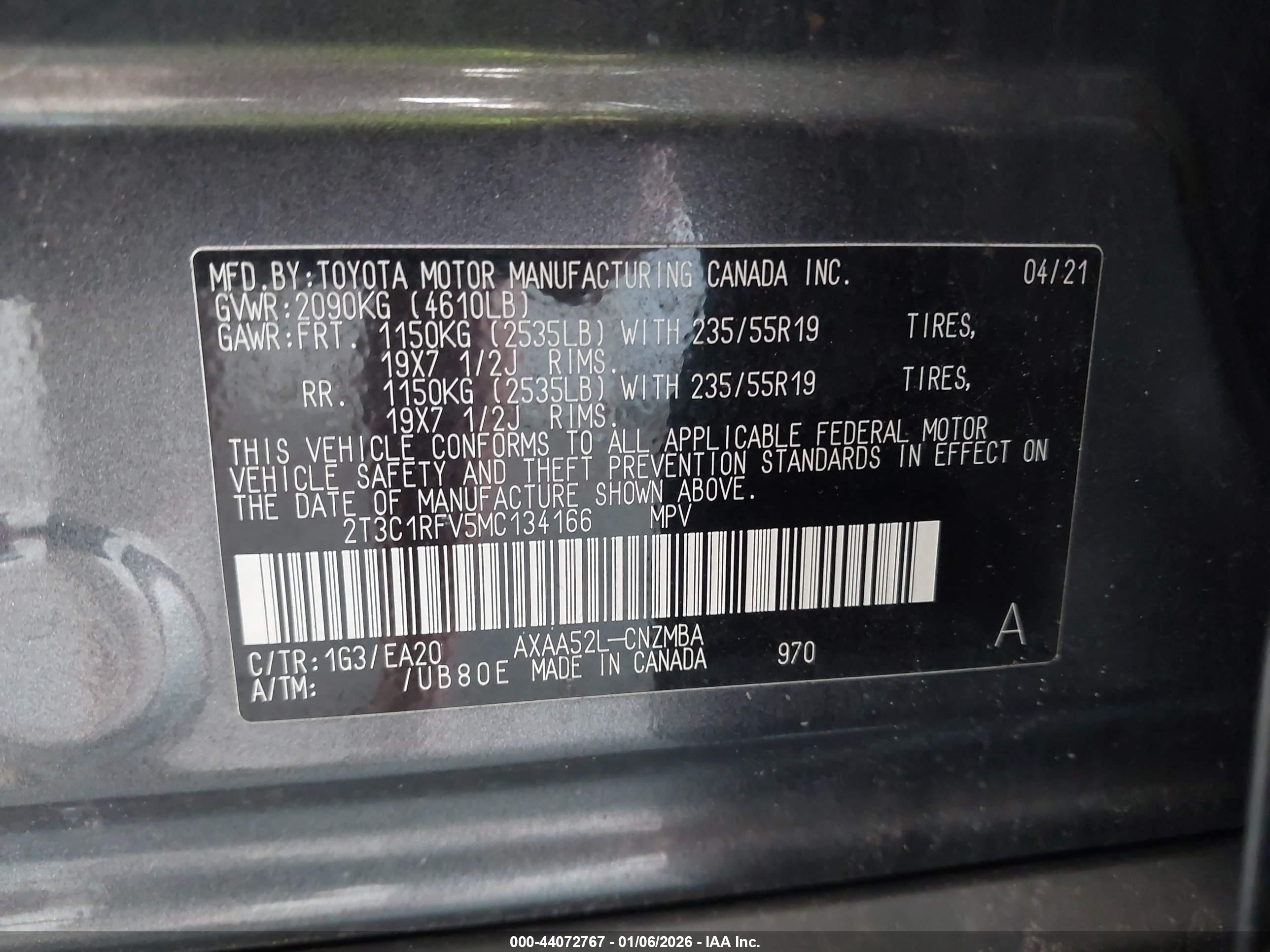 TOYOTA RAV4 image 9