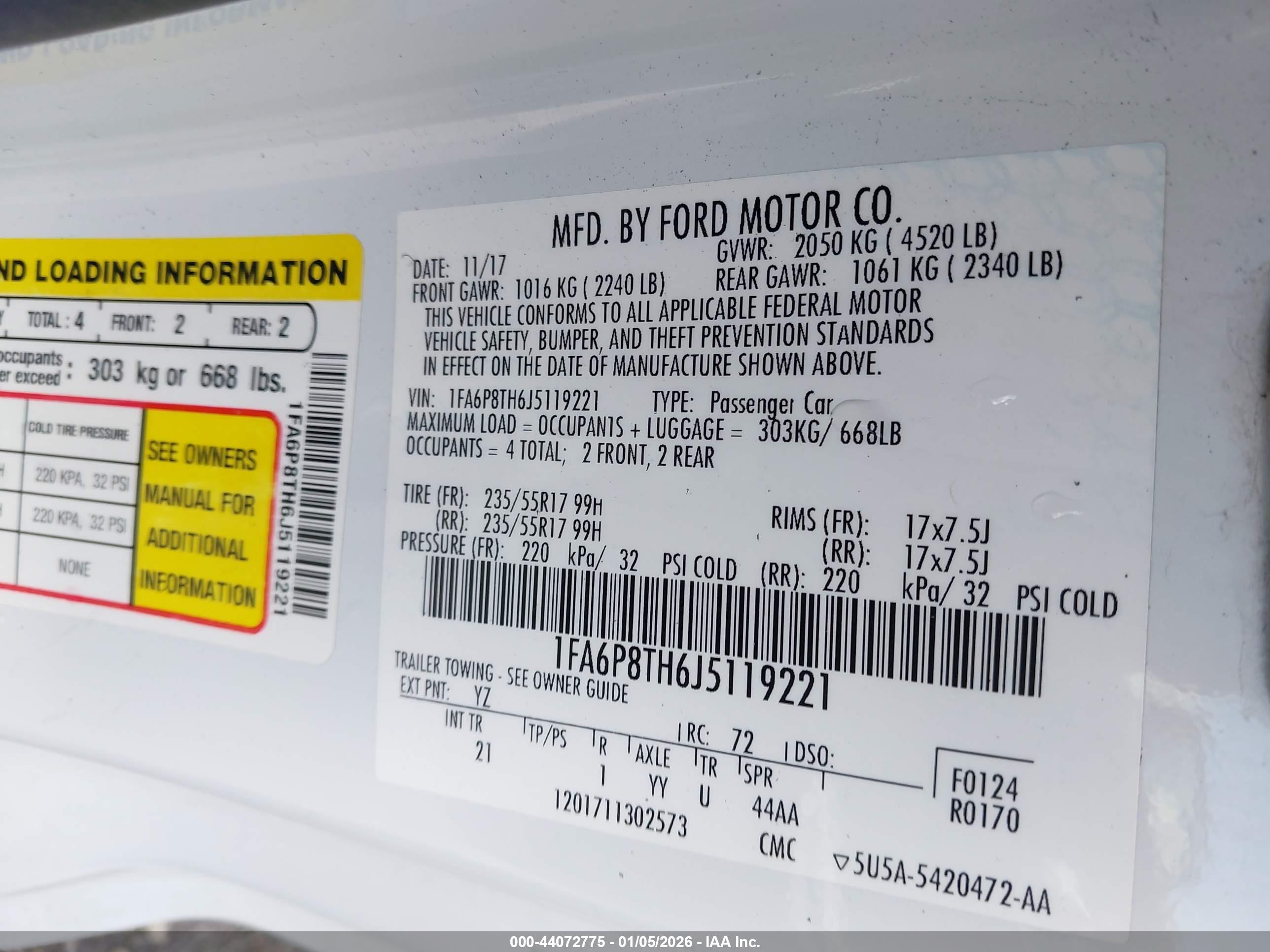 FORD MUSTANG image 9