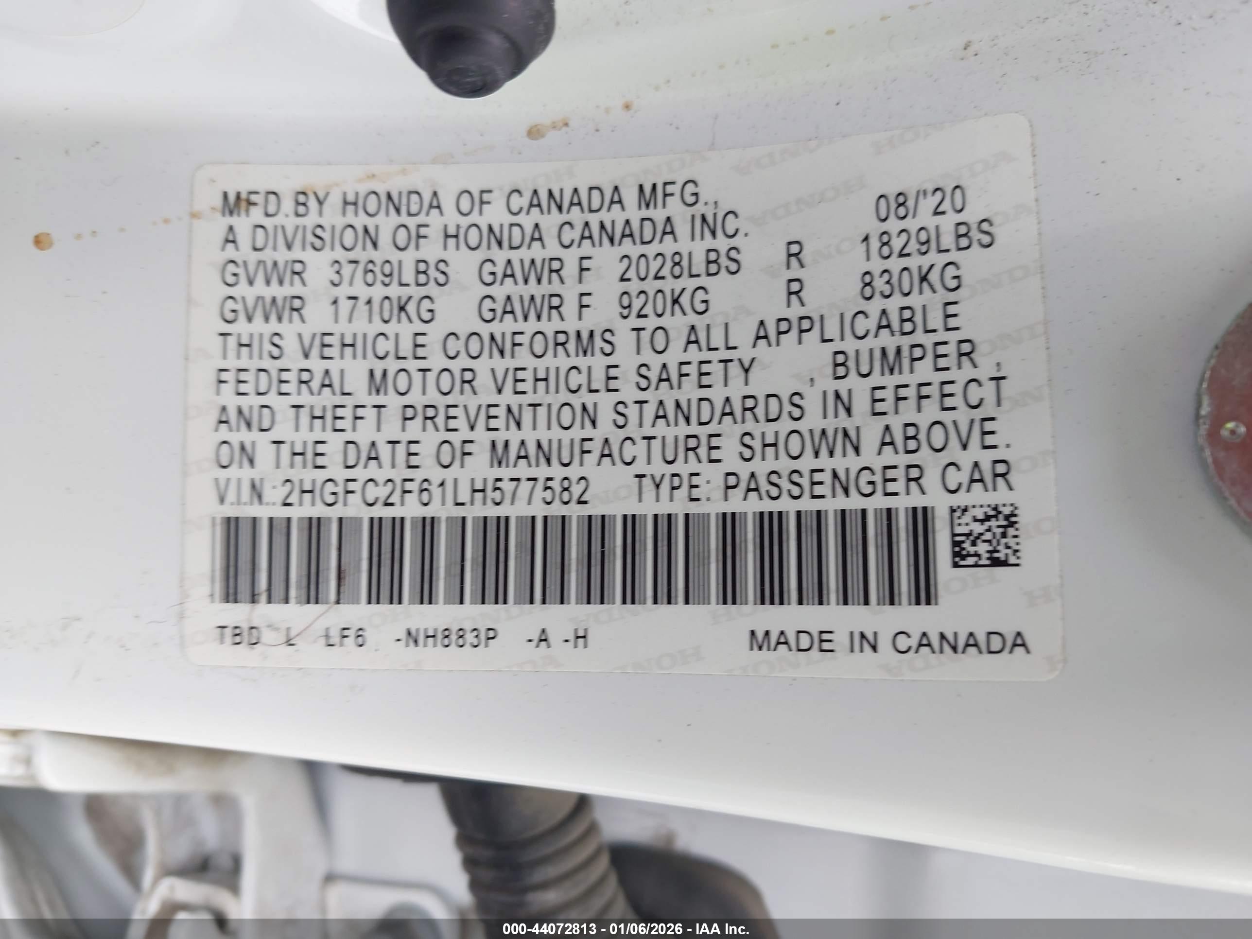 HONDA CIVIC image 9