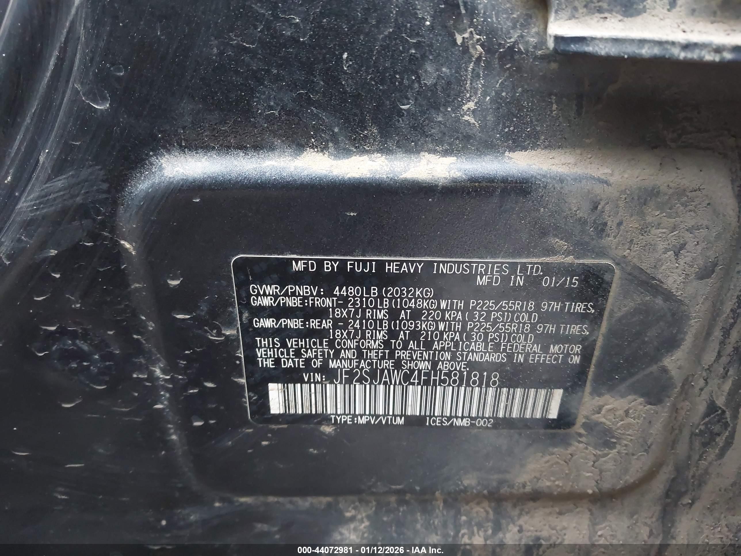 SUBARU FORESTER image 9