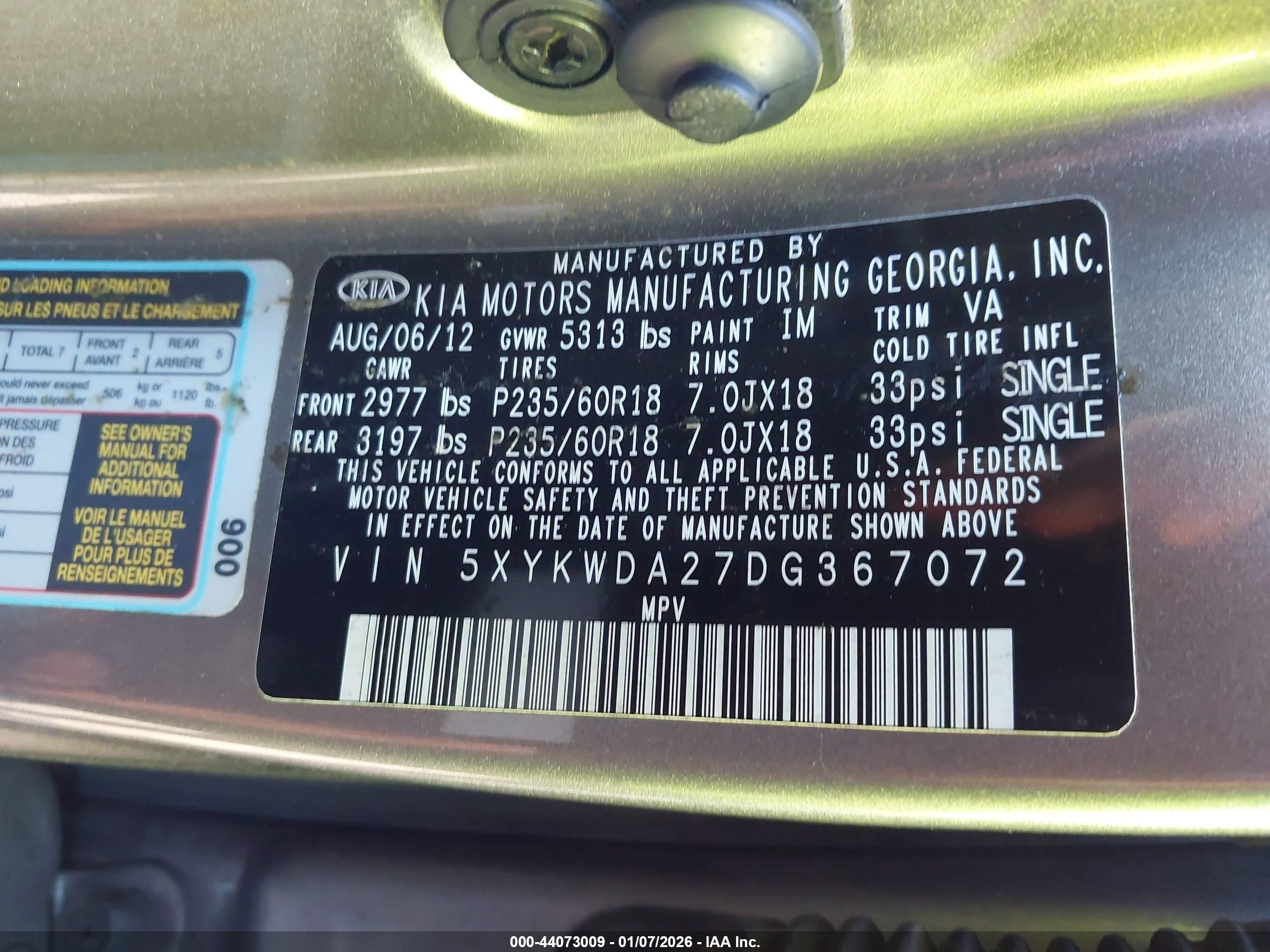 KIA SORENTO image 9
