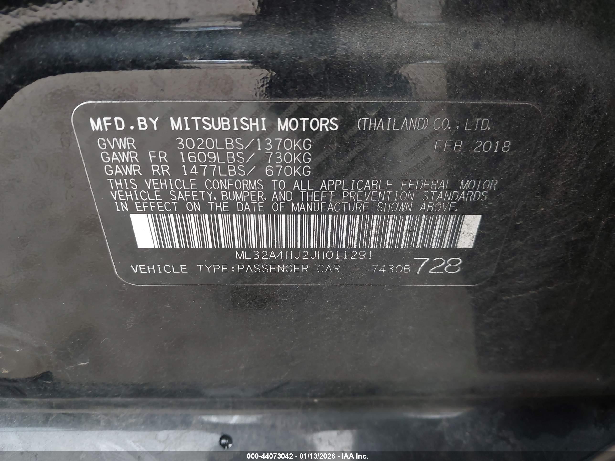 MITSUBISHI MIRAGE image 9