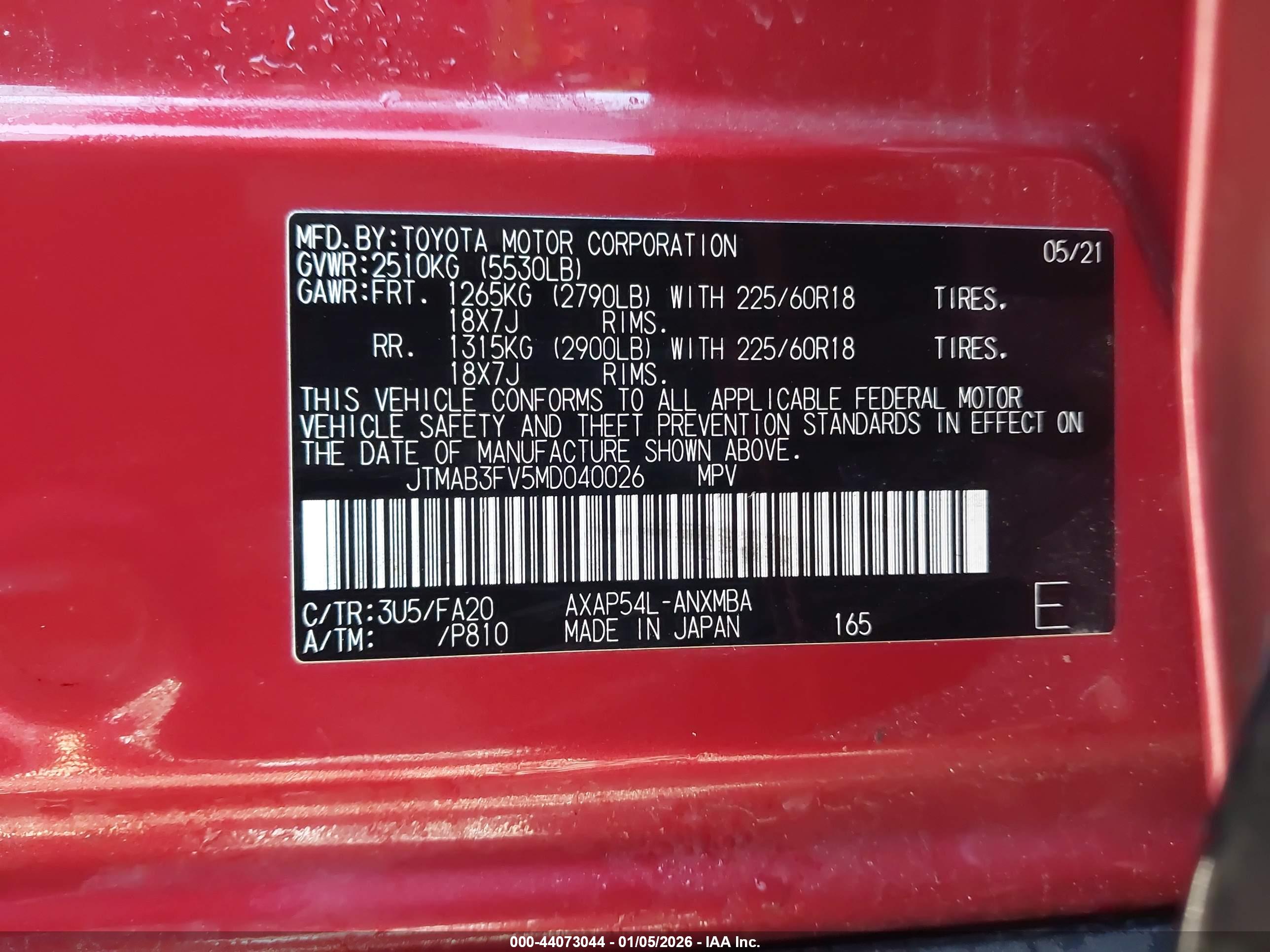 TOYOTA RAV4 image 9