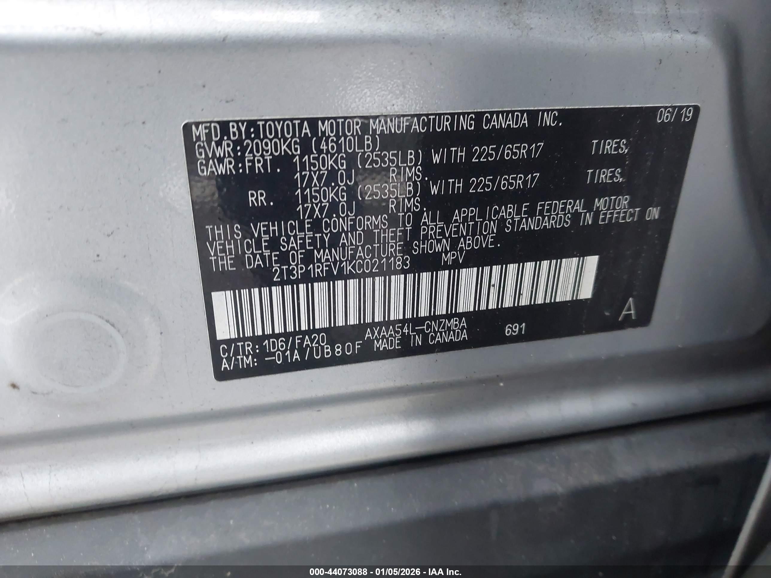 TOYOTA RAV4 image 9