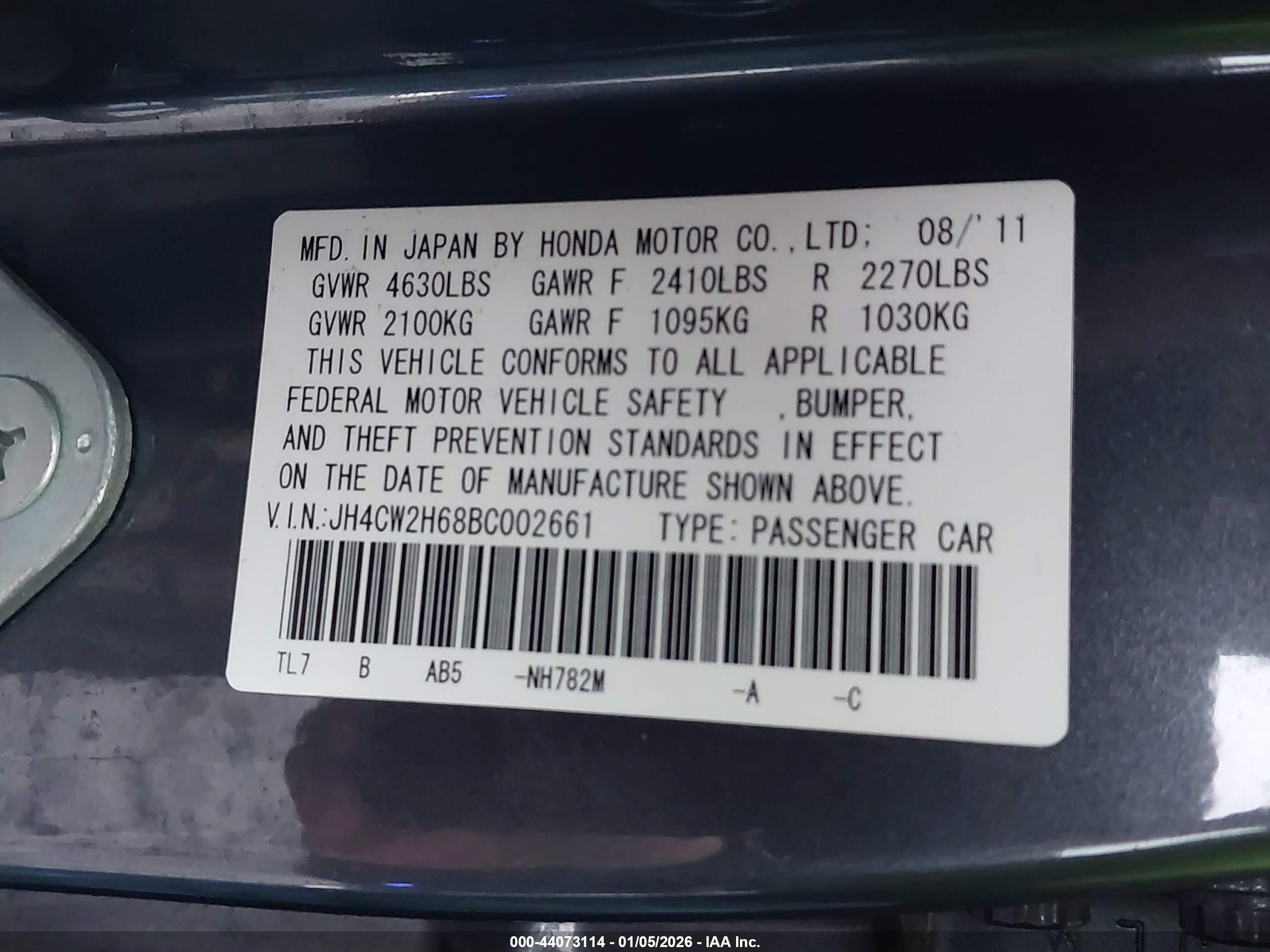 ACURA TSX image 9