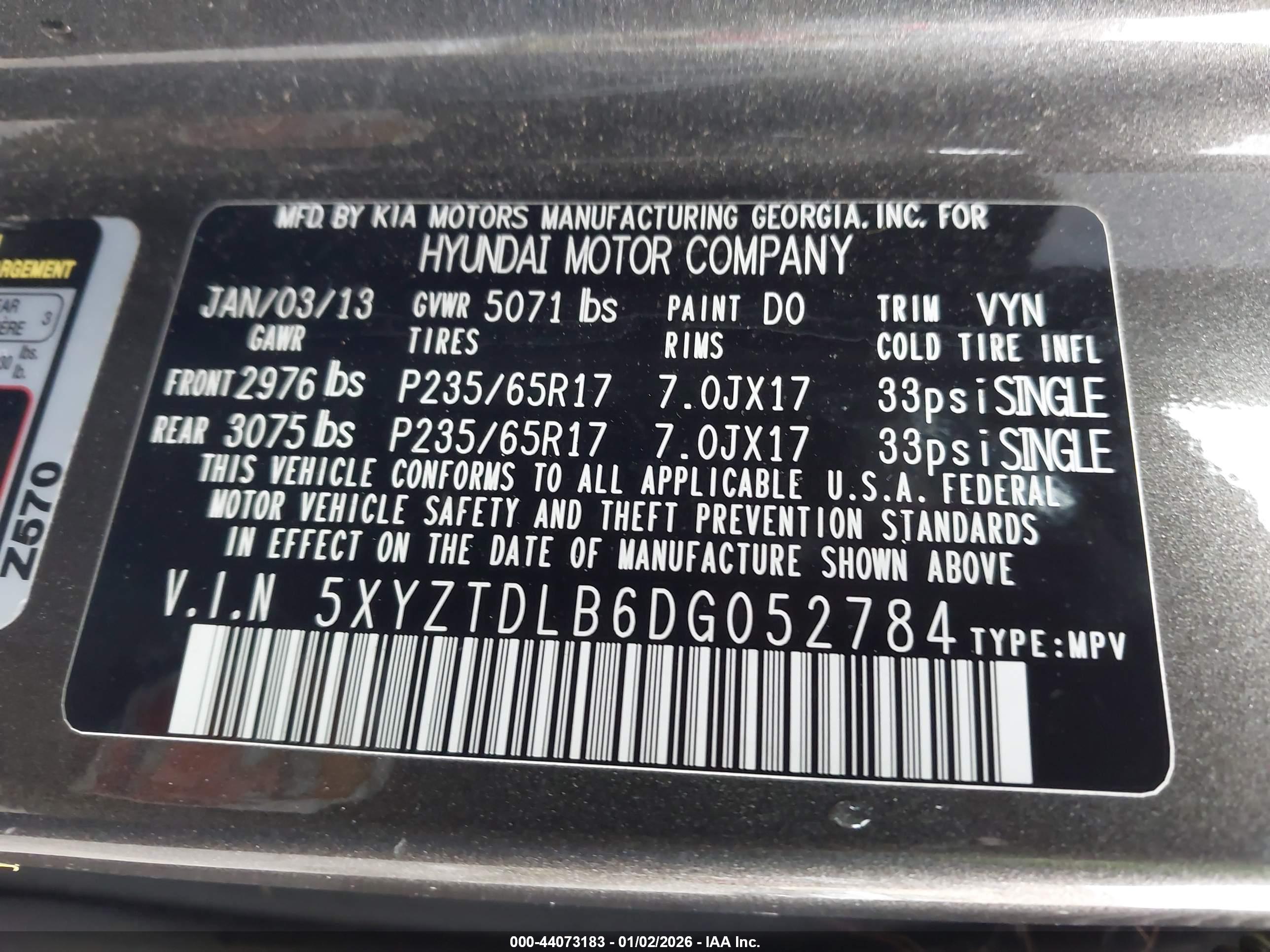 HYUNDAI SANTA image 9