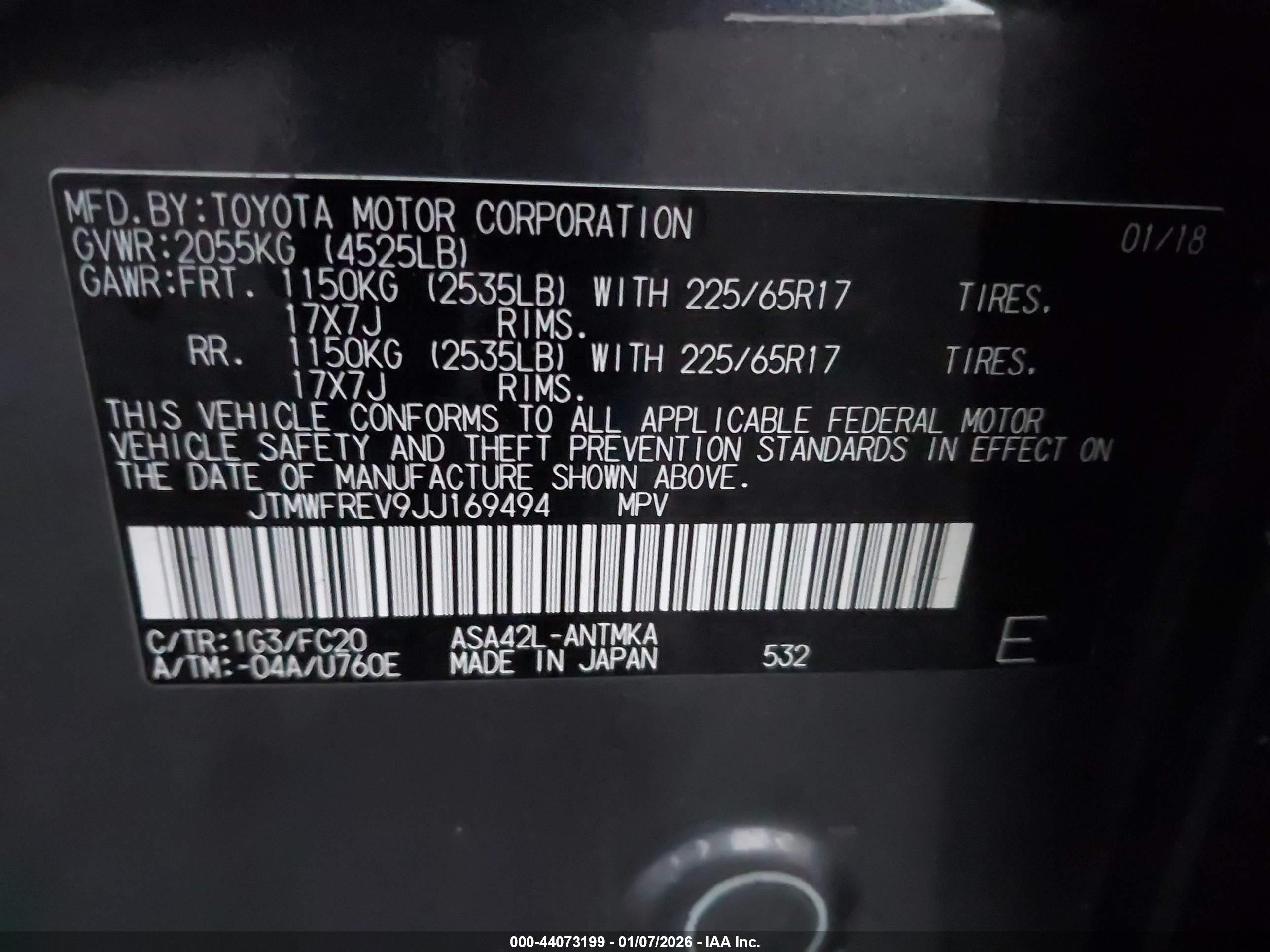 TOYOTA RAV4 image 9
