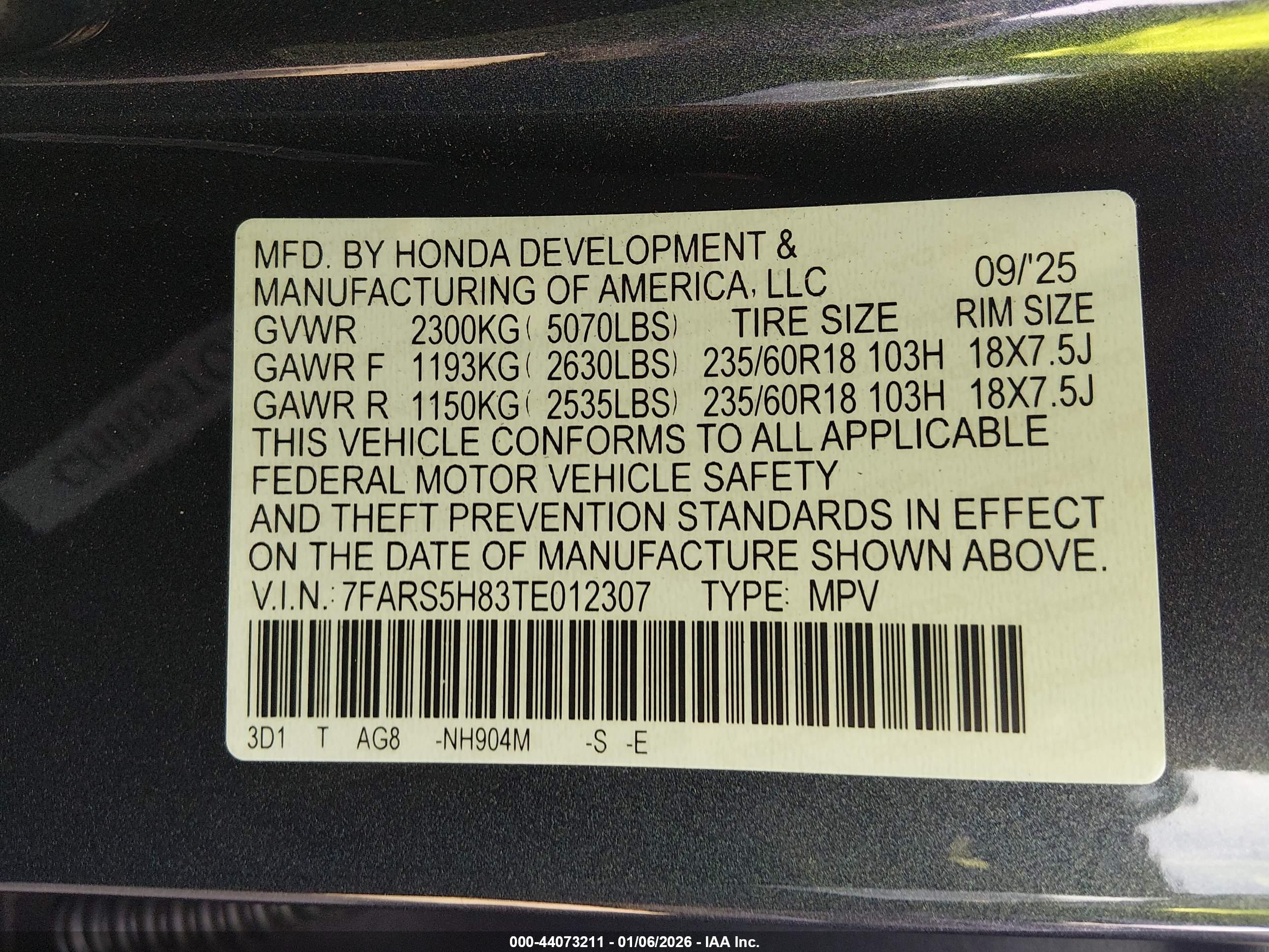 HONDA CR-V image 9