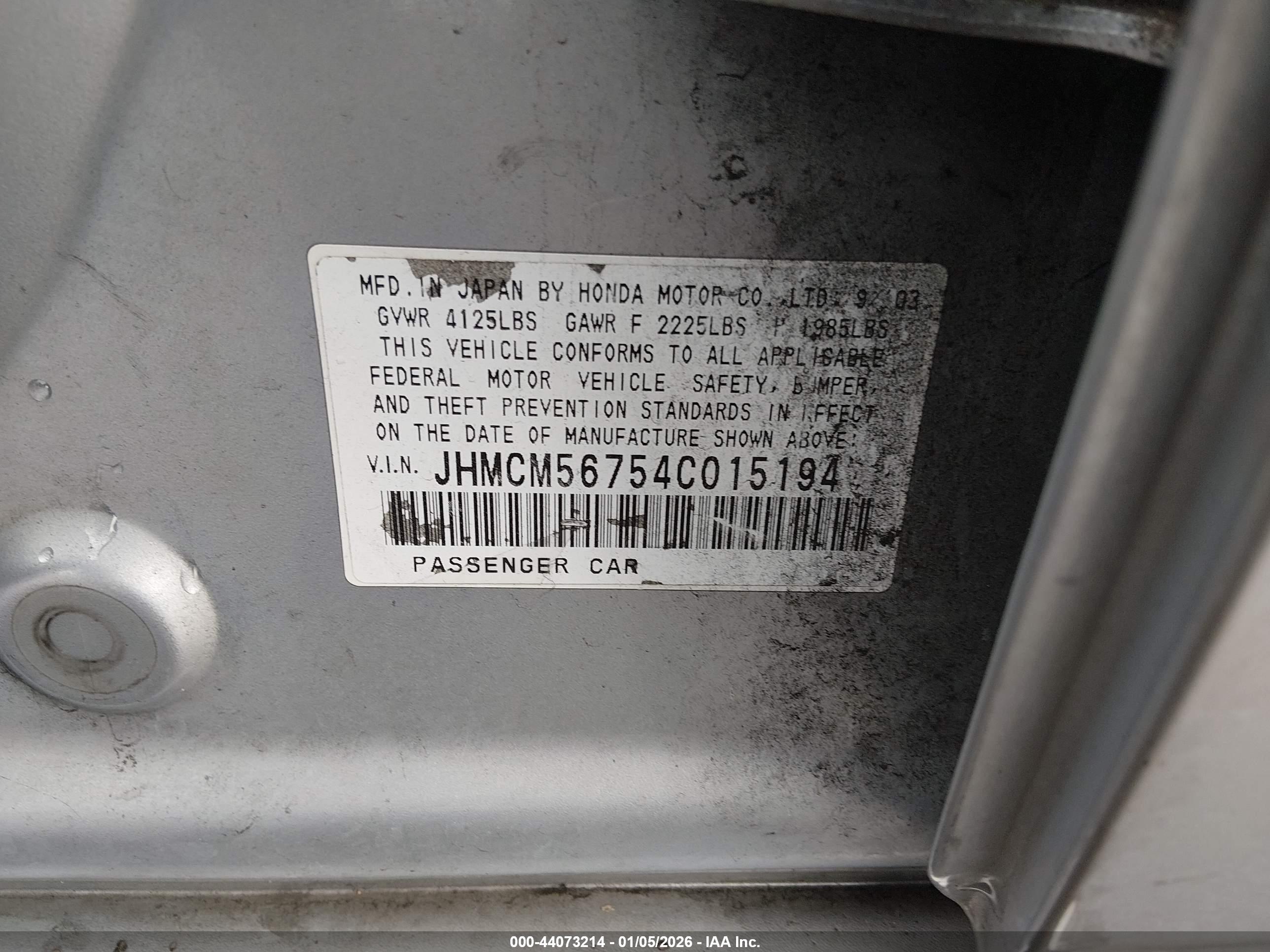 HONDA ACCORD image 9