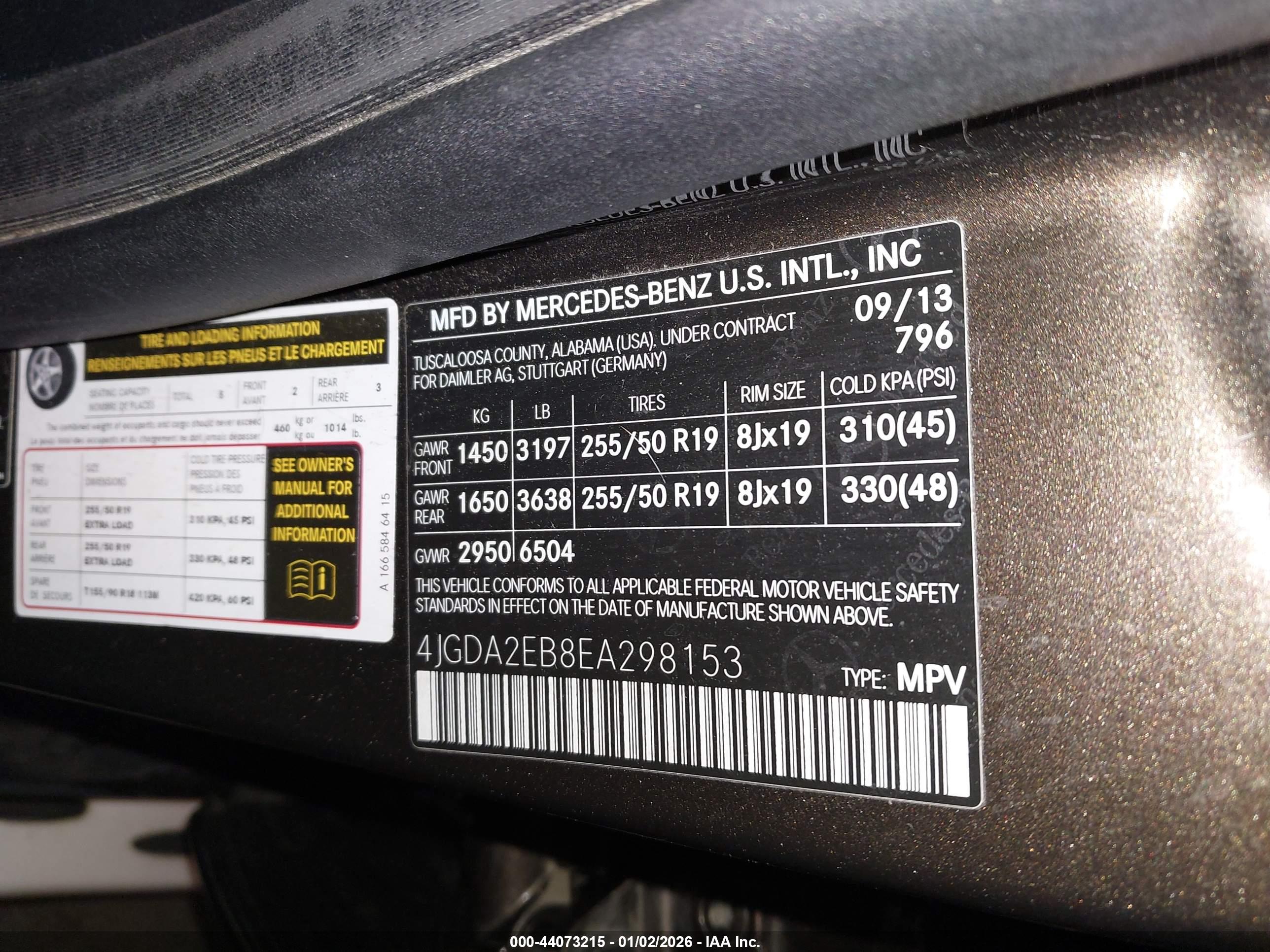 MERCEDES-BENZ ML image 9