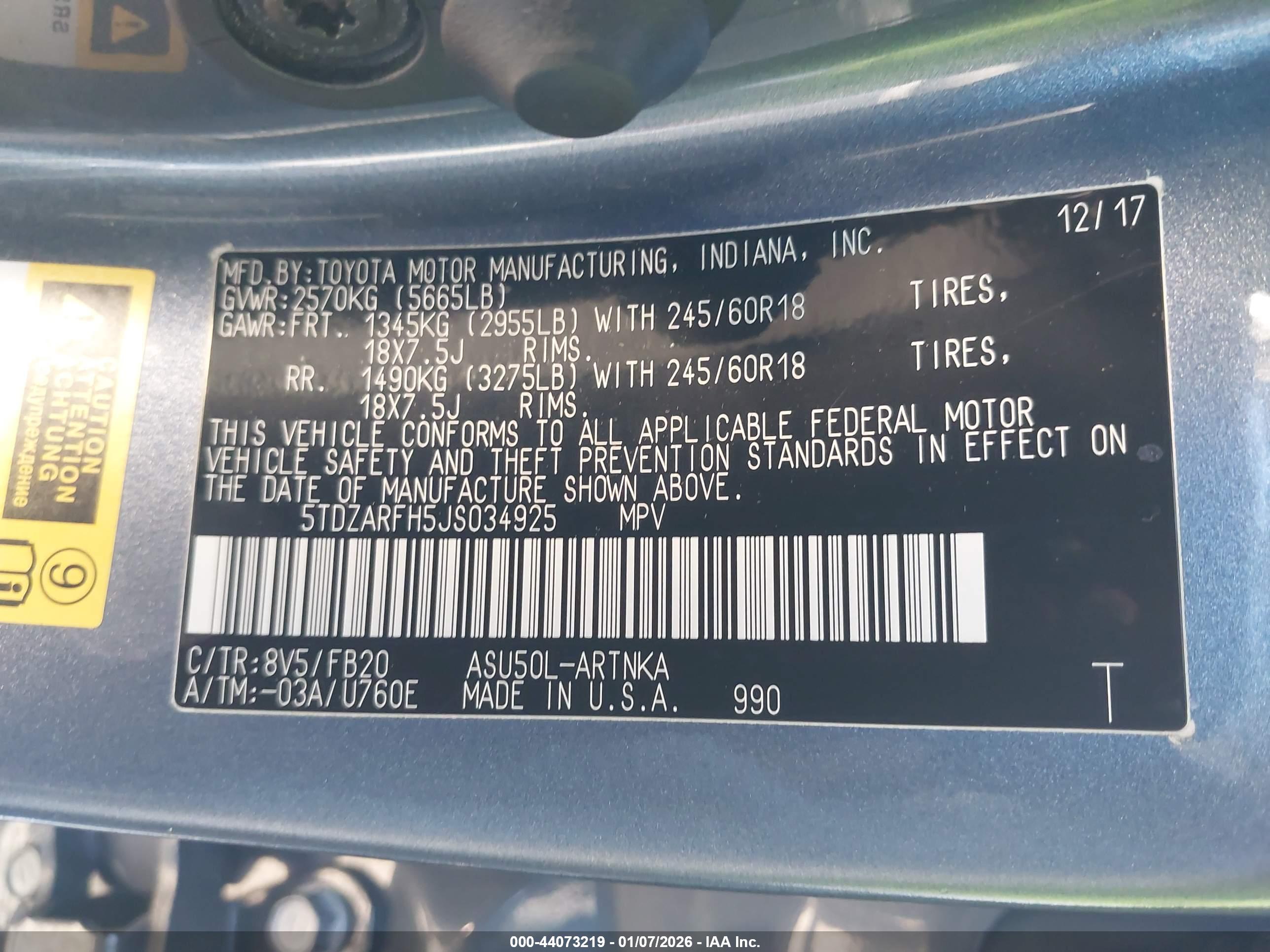 TOYOTA HIGHLANDER image 9