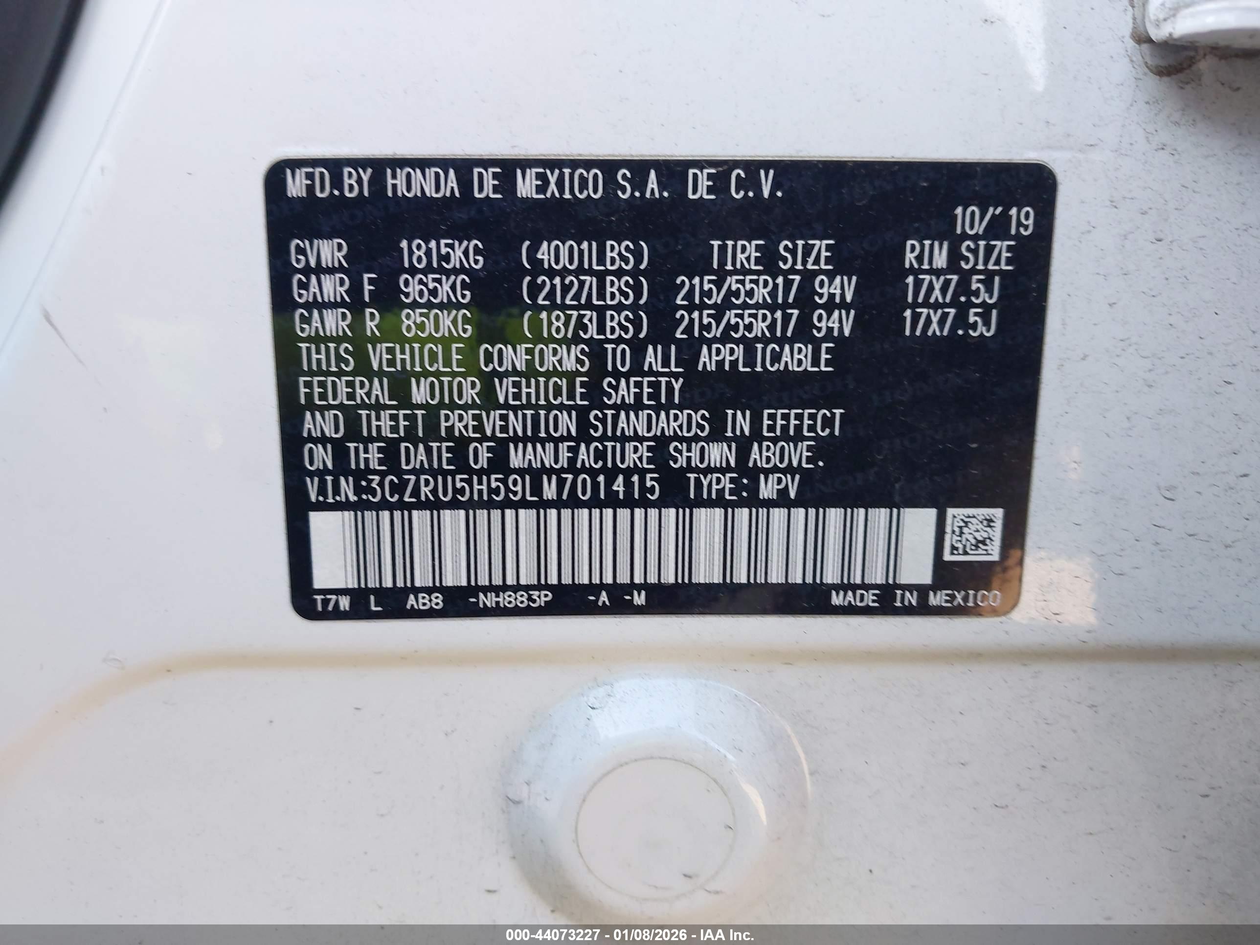 HONDA HR-V image 9