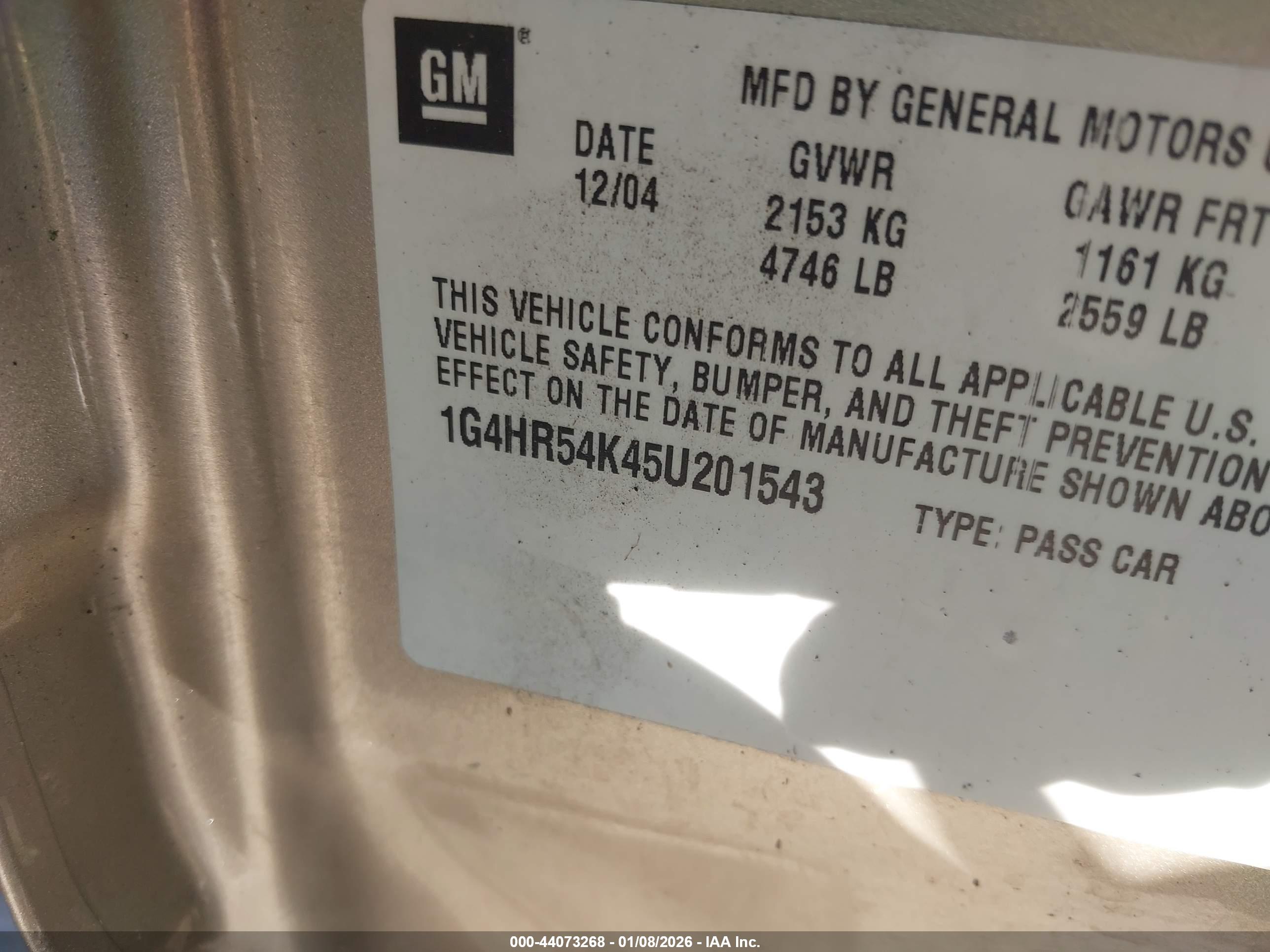 BUICK LESABRE image 9