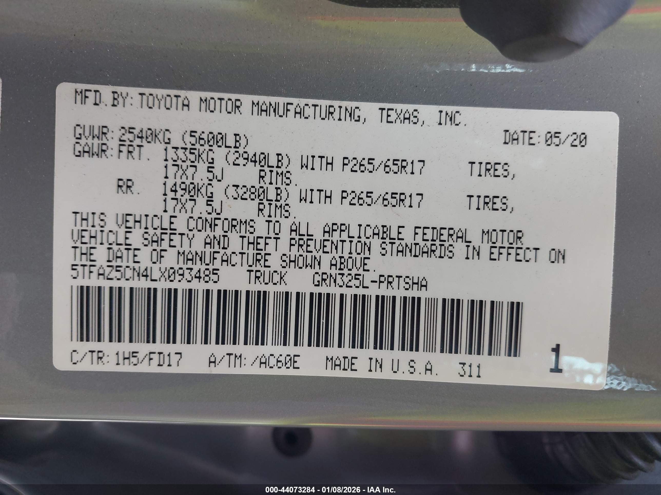 TOYOTA TACOMA image 9