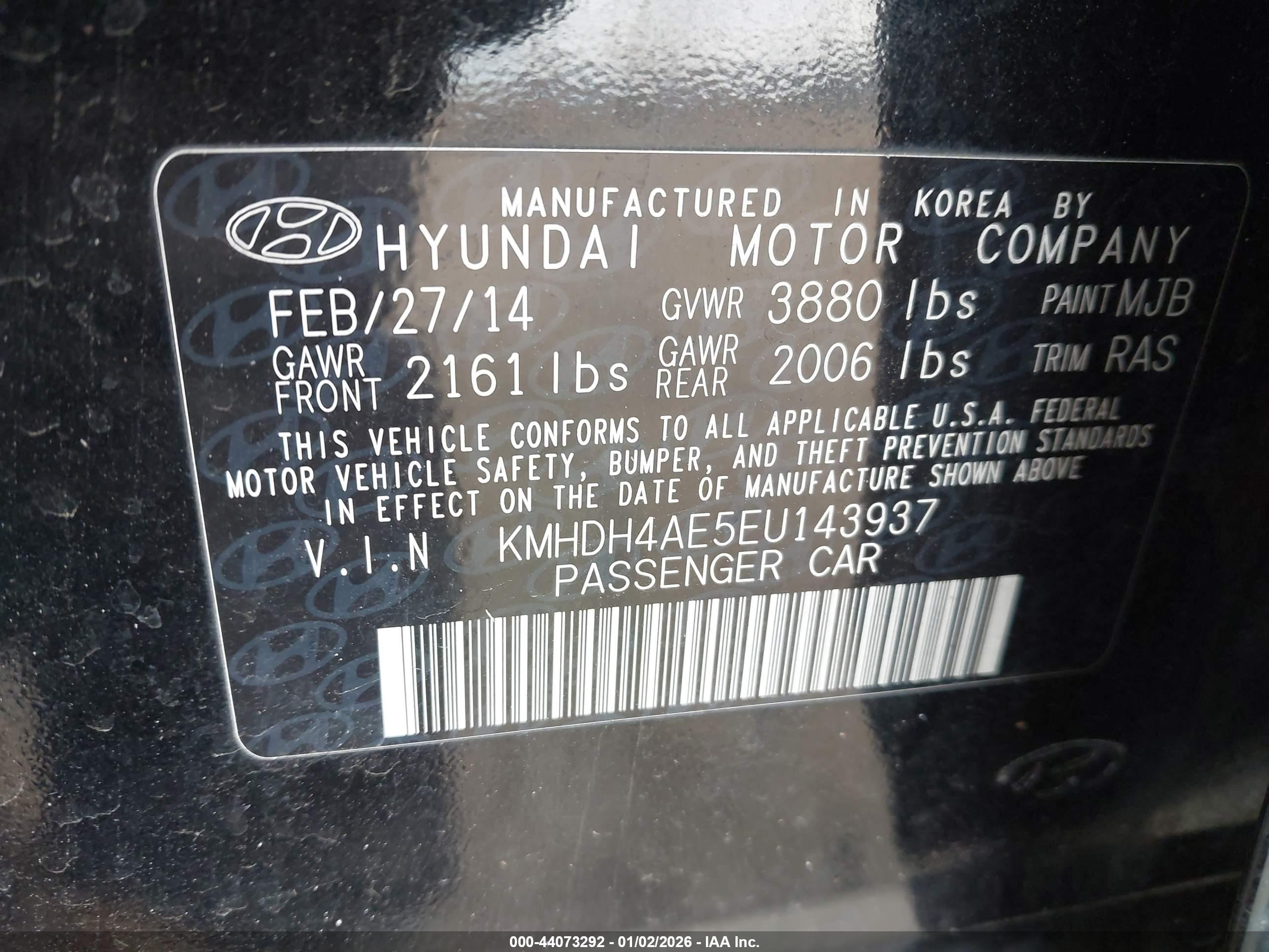 HYUNDAI ELANTRA image 9