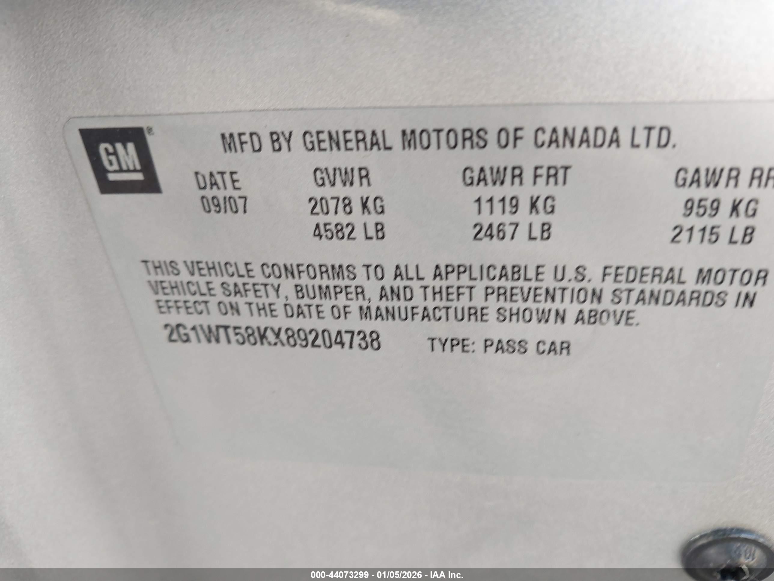 CHEVROLET IMPALA image 9