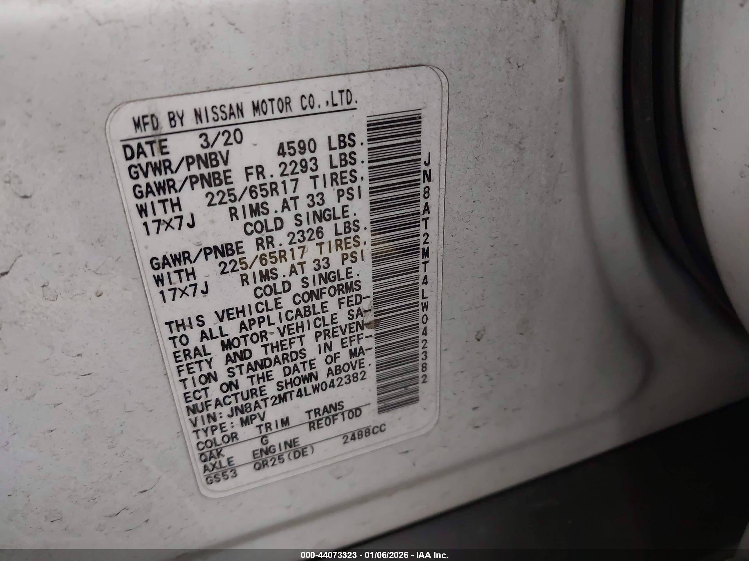 NISSAN ROGUE image 9