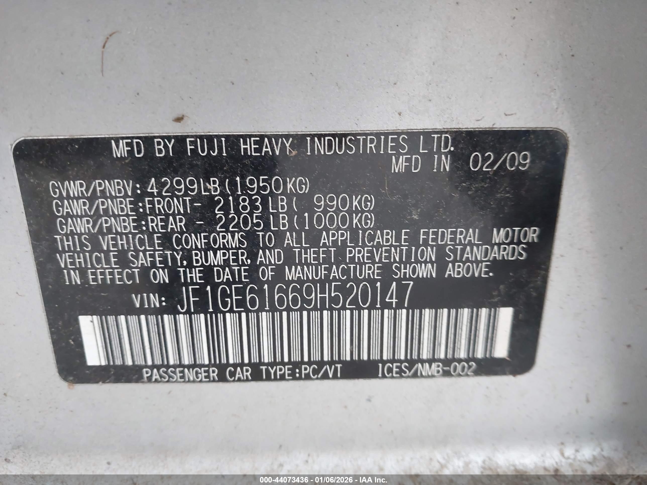 SUBARU IMPREZA image 9