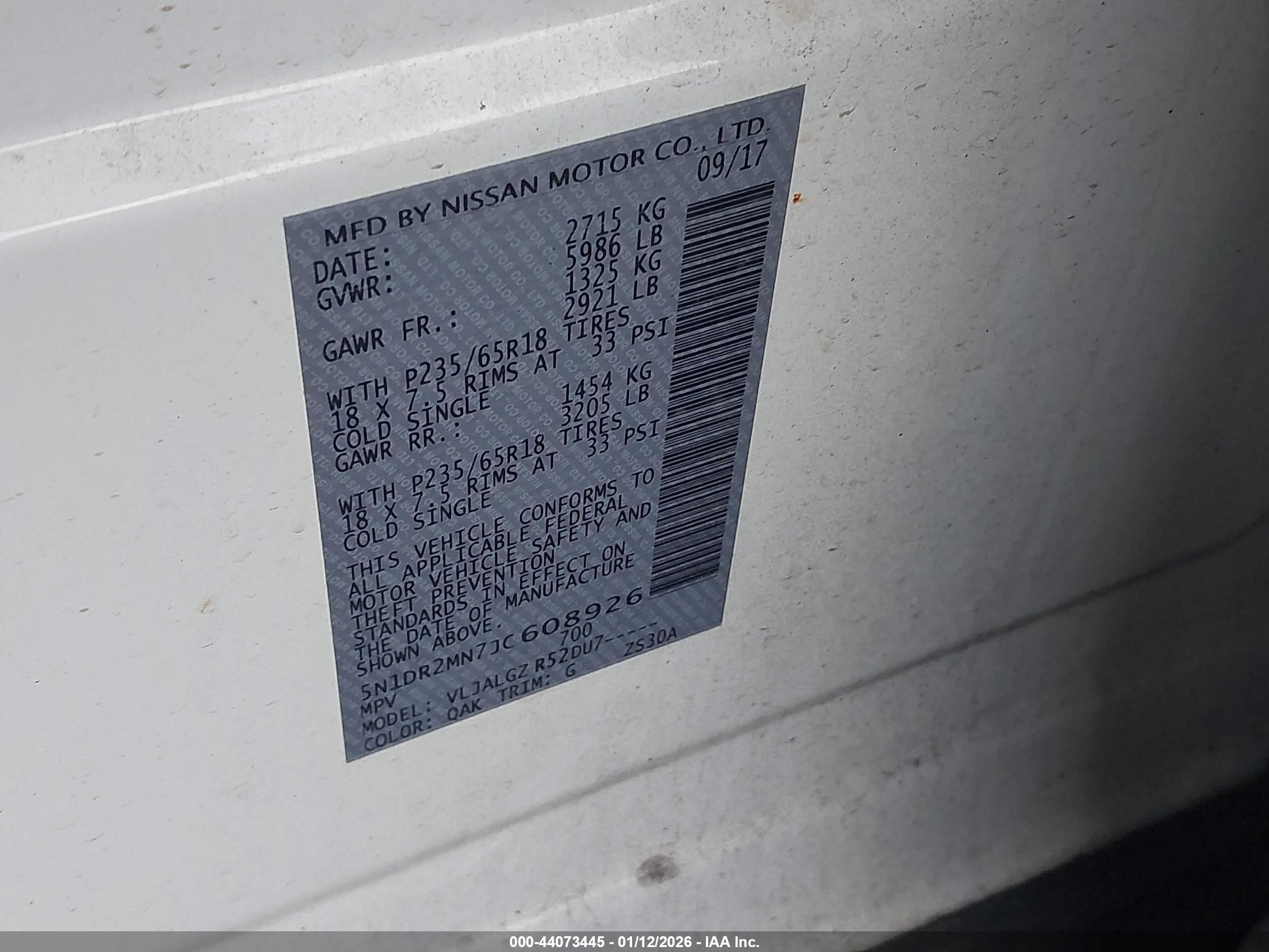 NISSAN PATHFINDER image 9