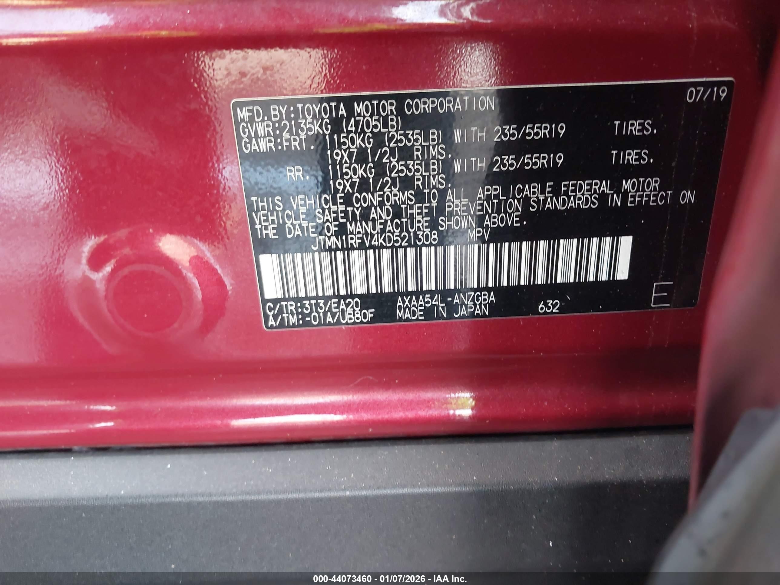TOYOTA RAV4 image 9