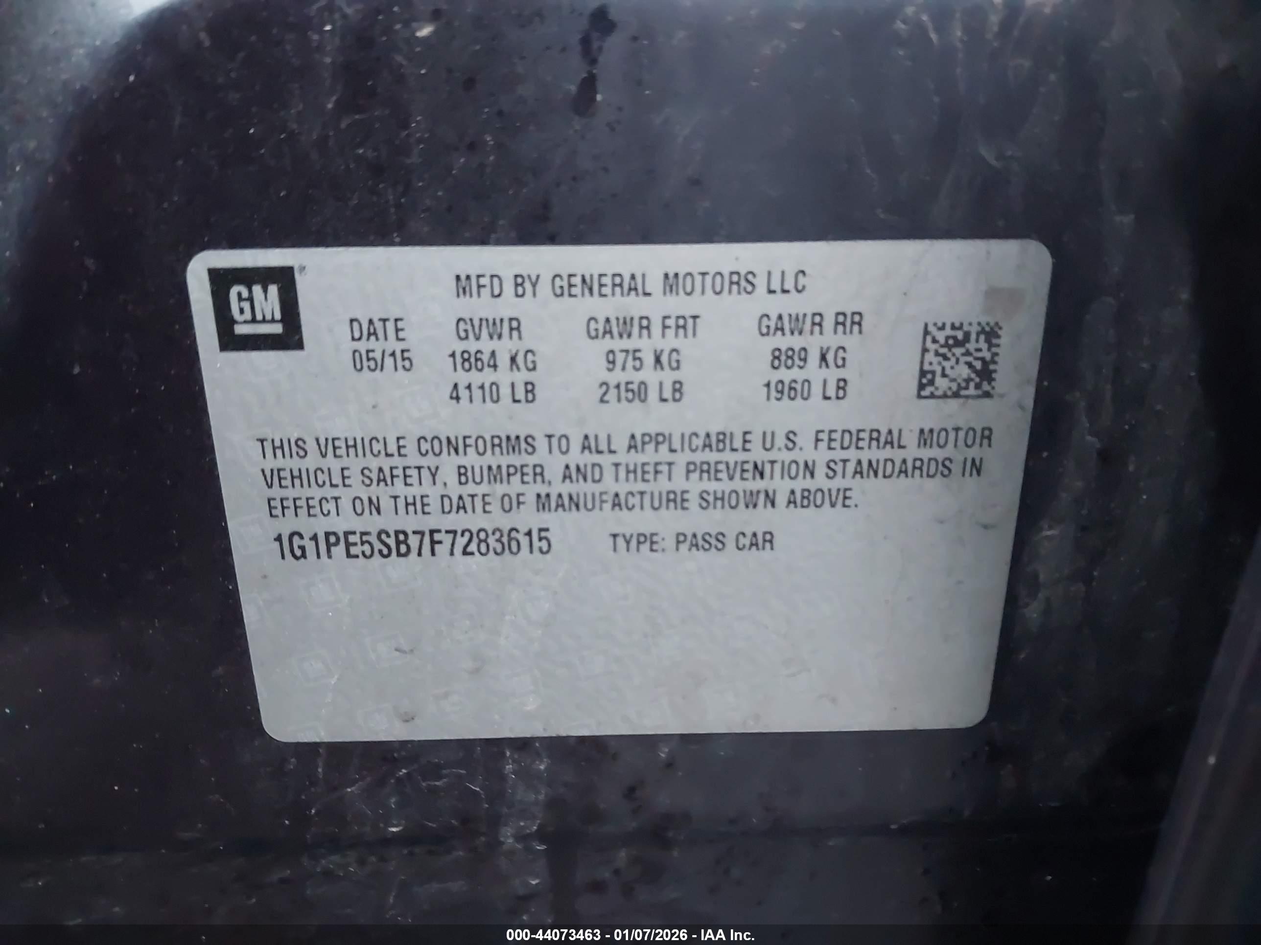 CHEVROLET CRUZE image 9