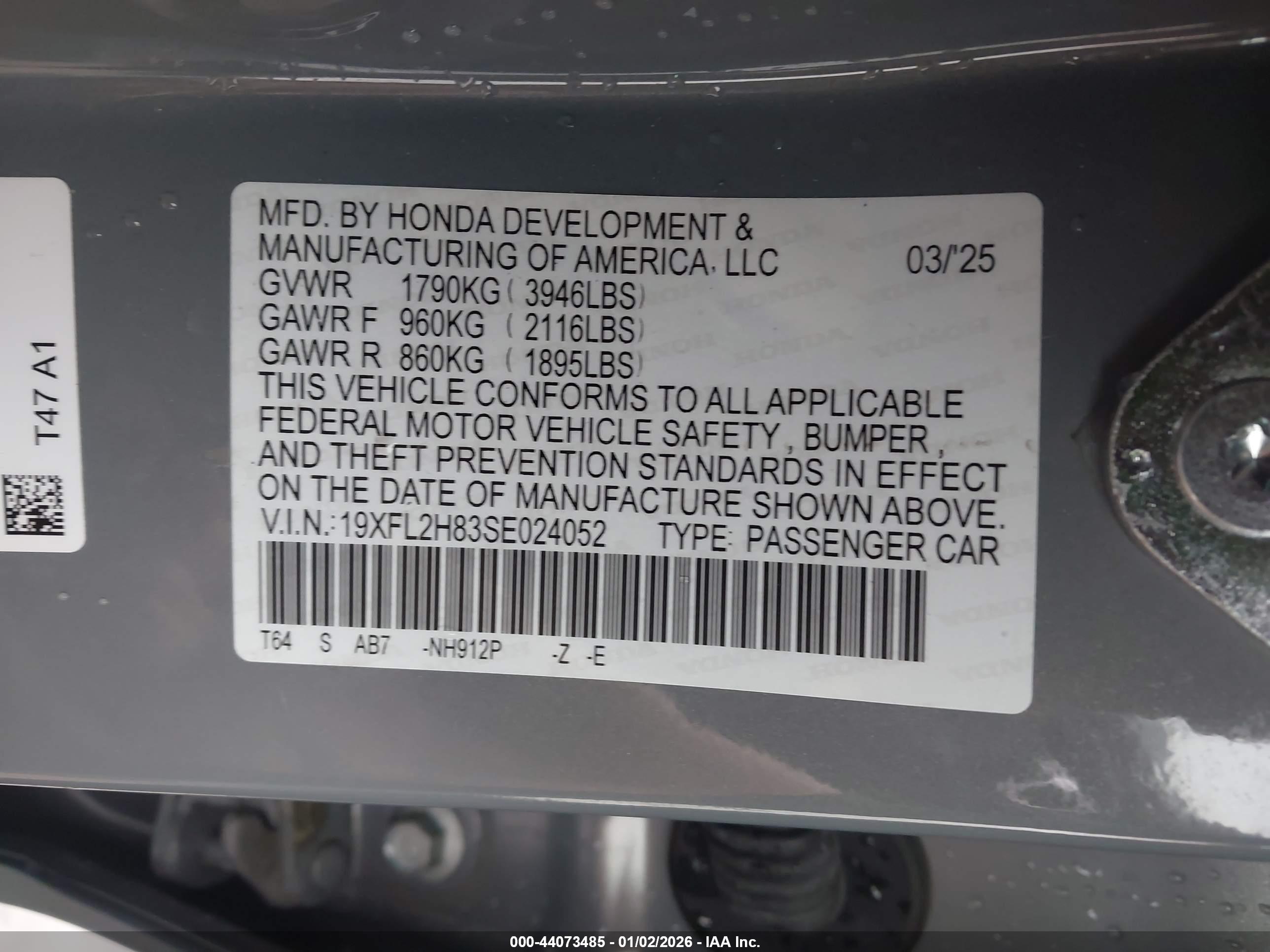 HONDA CIVIC image 9