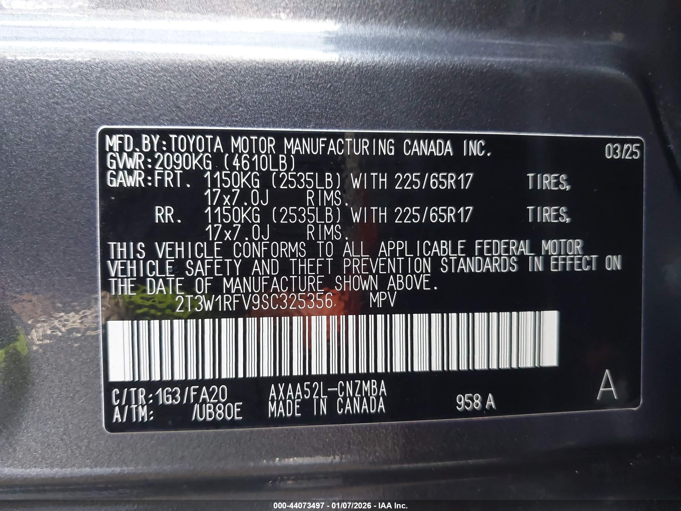 TOYOTA RAV4 image 9