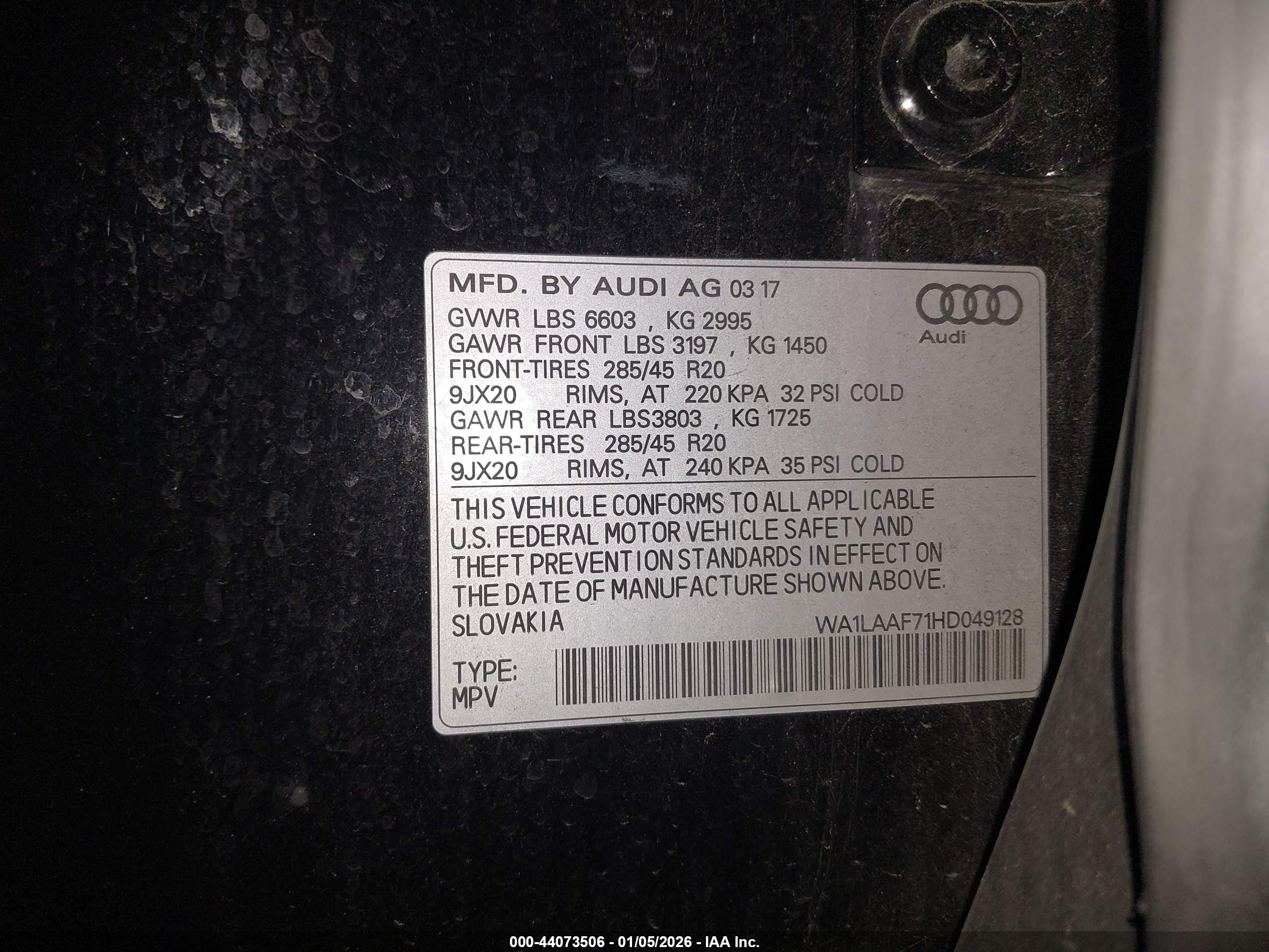 AUDI Q7 image 9