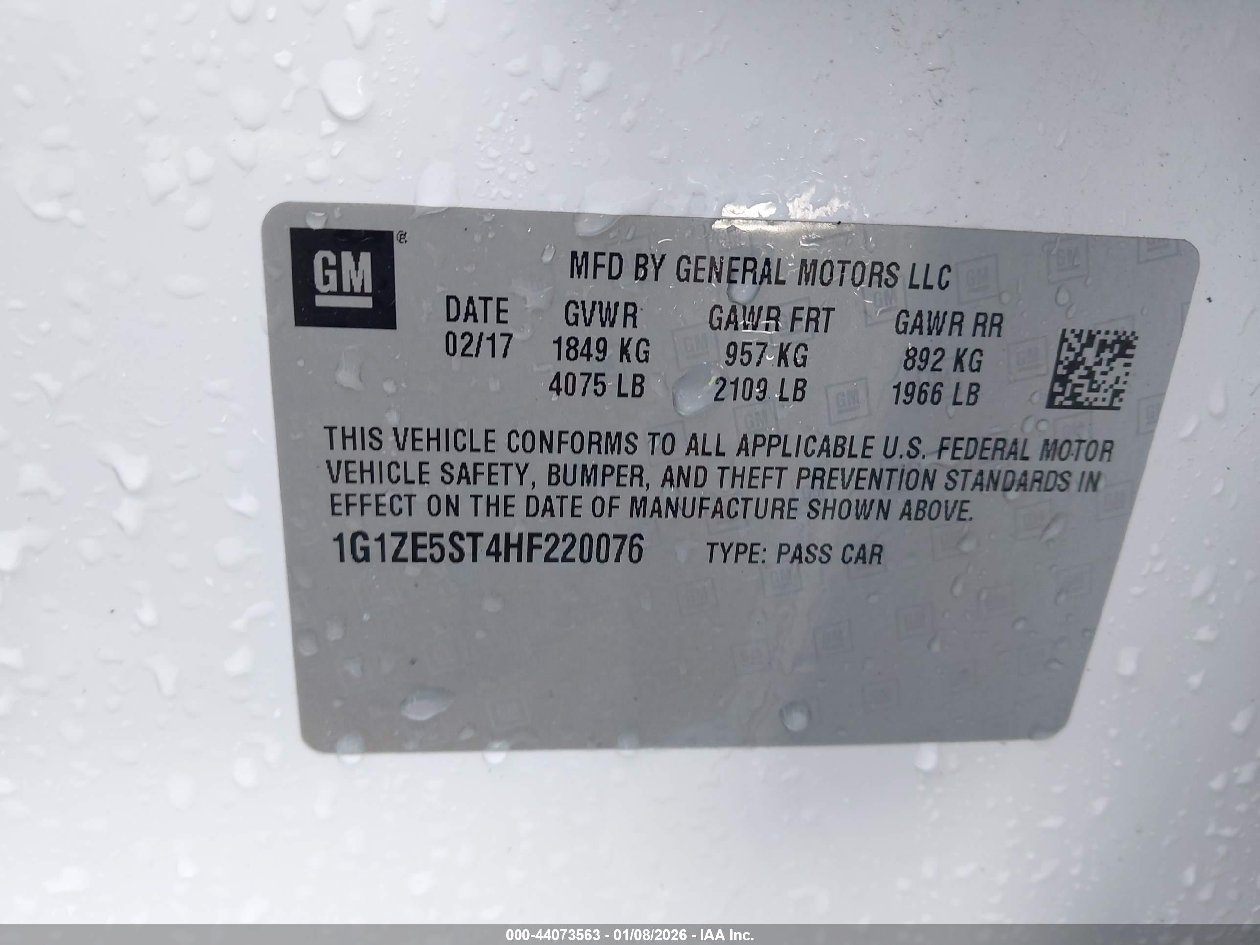 CHEVROLET MALIBU image 9