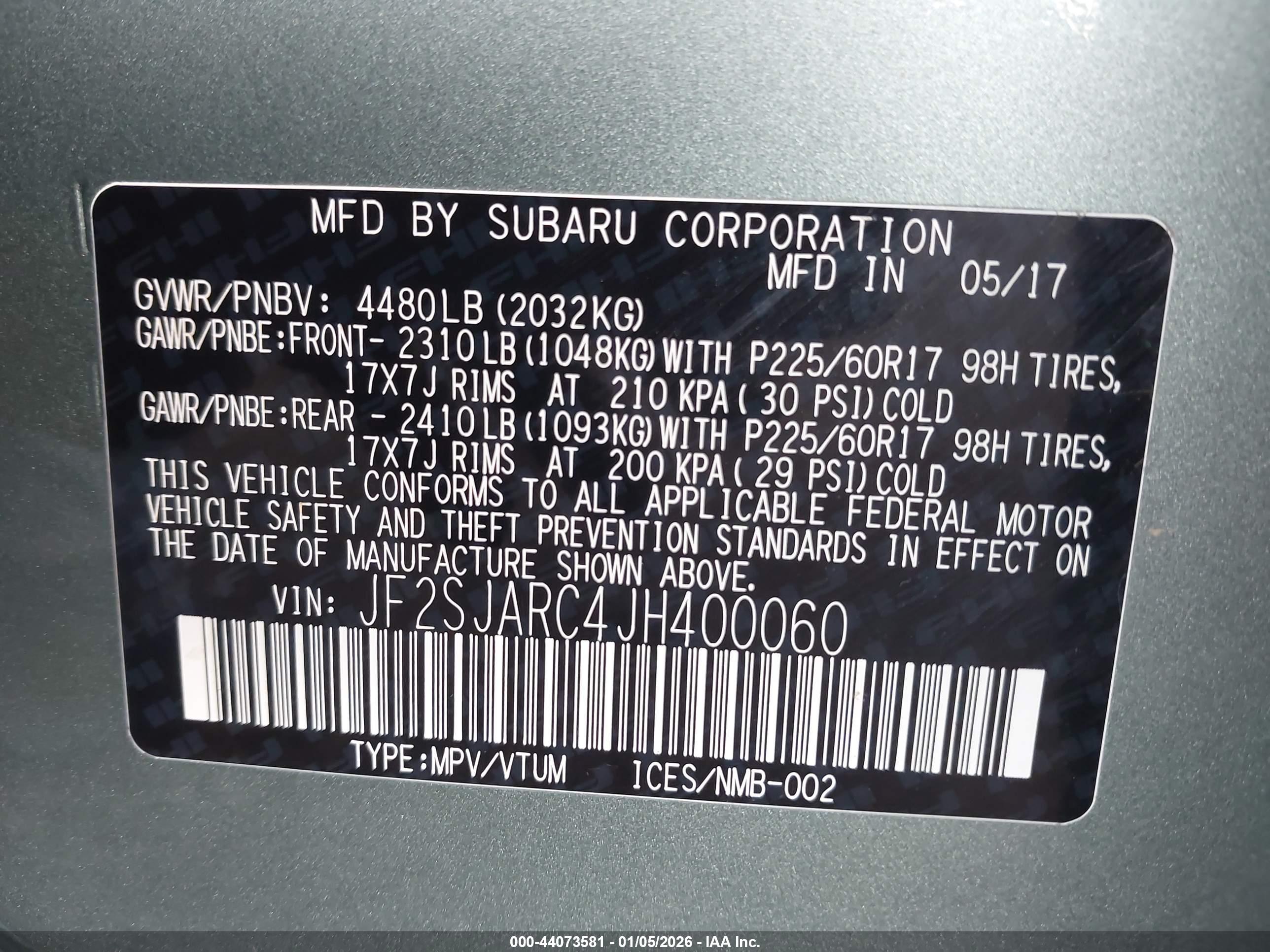 SUBARU FORESTER image 9