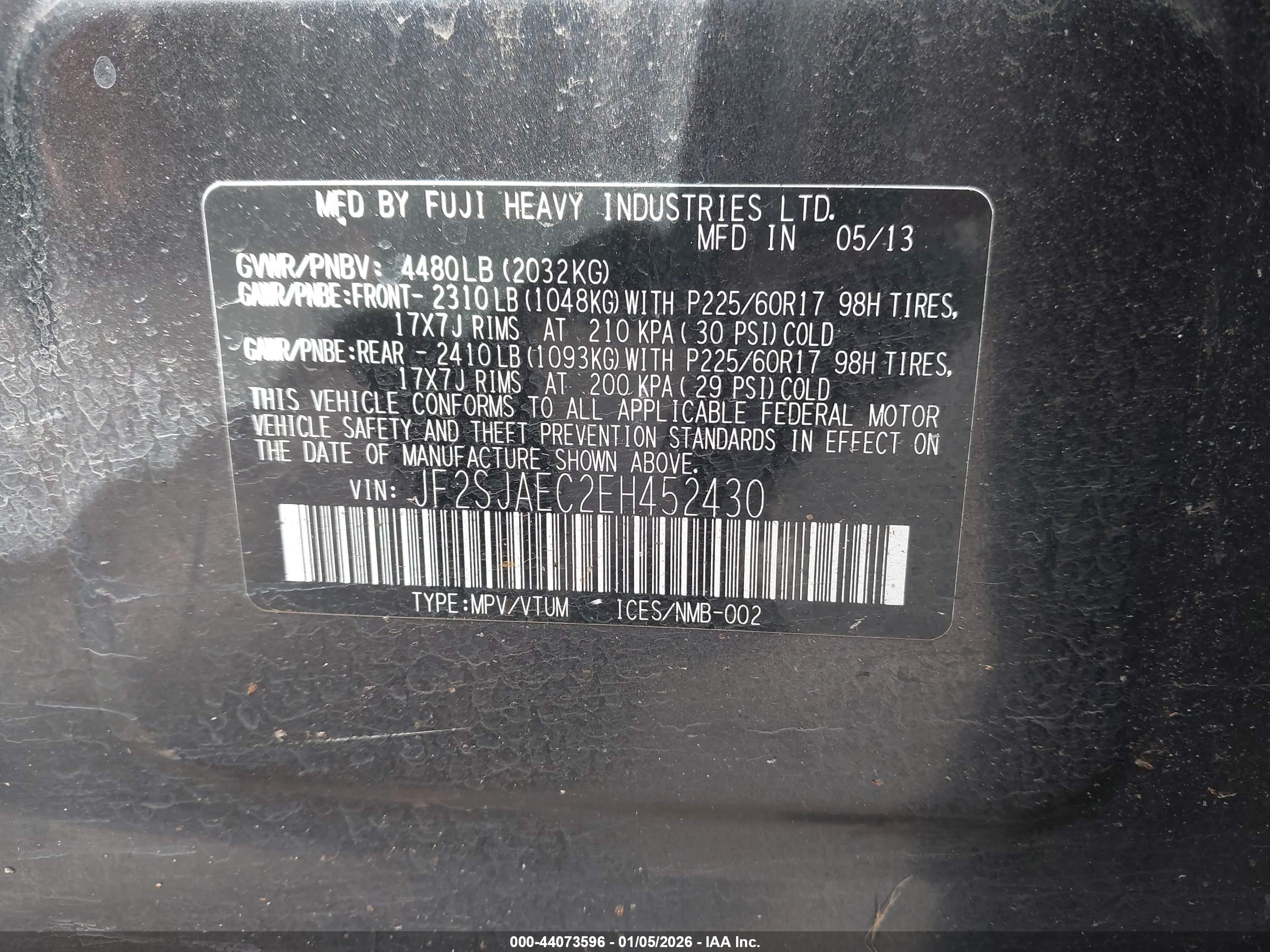 SUBARU FORESTER image 9