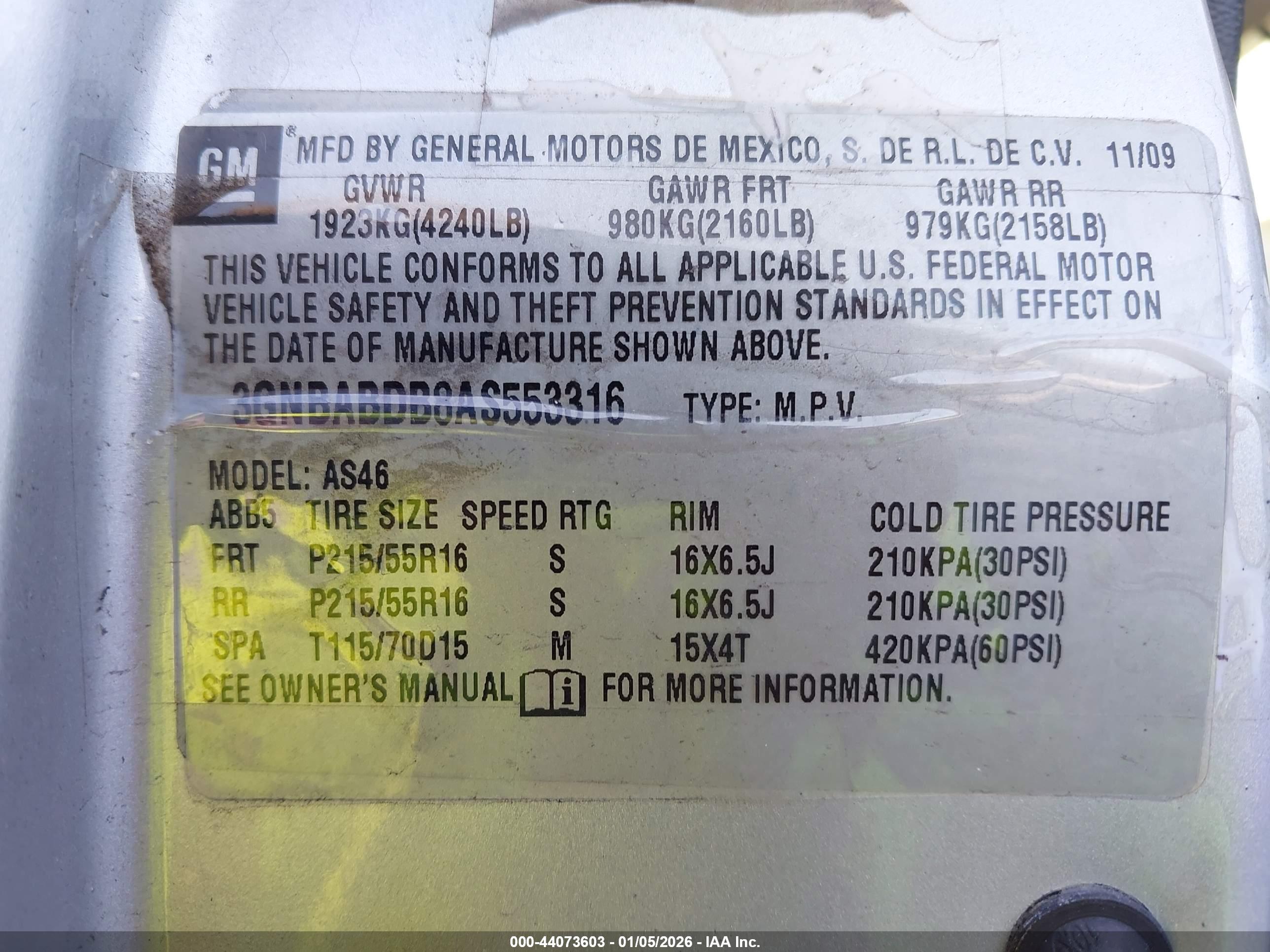 CHEVROLET HHR image 9