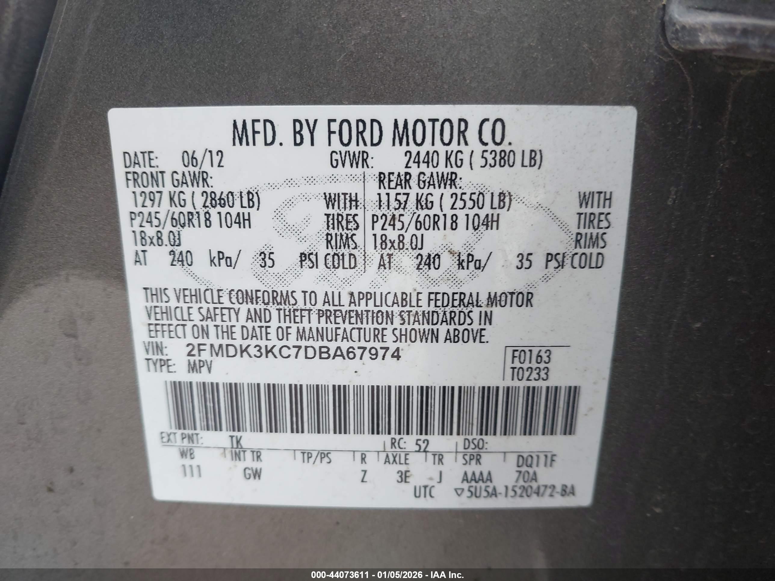 FORD EDGE image 9