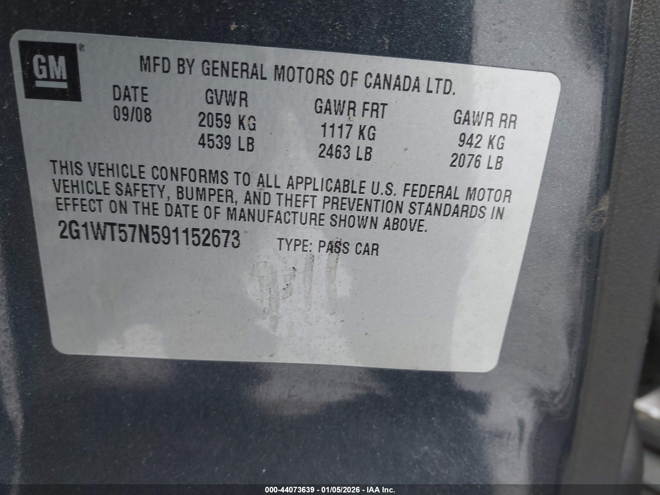 CHEVROLET IMPALA image 9