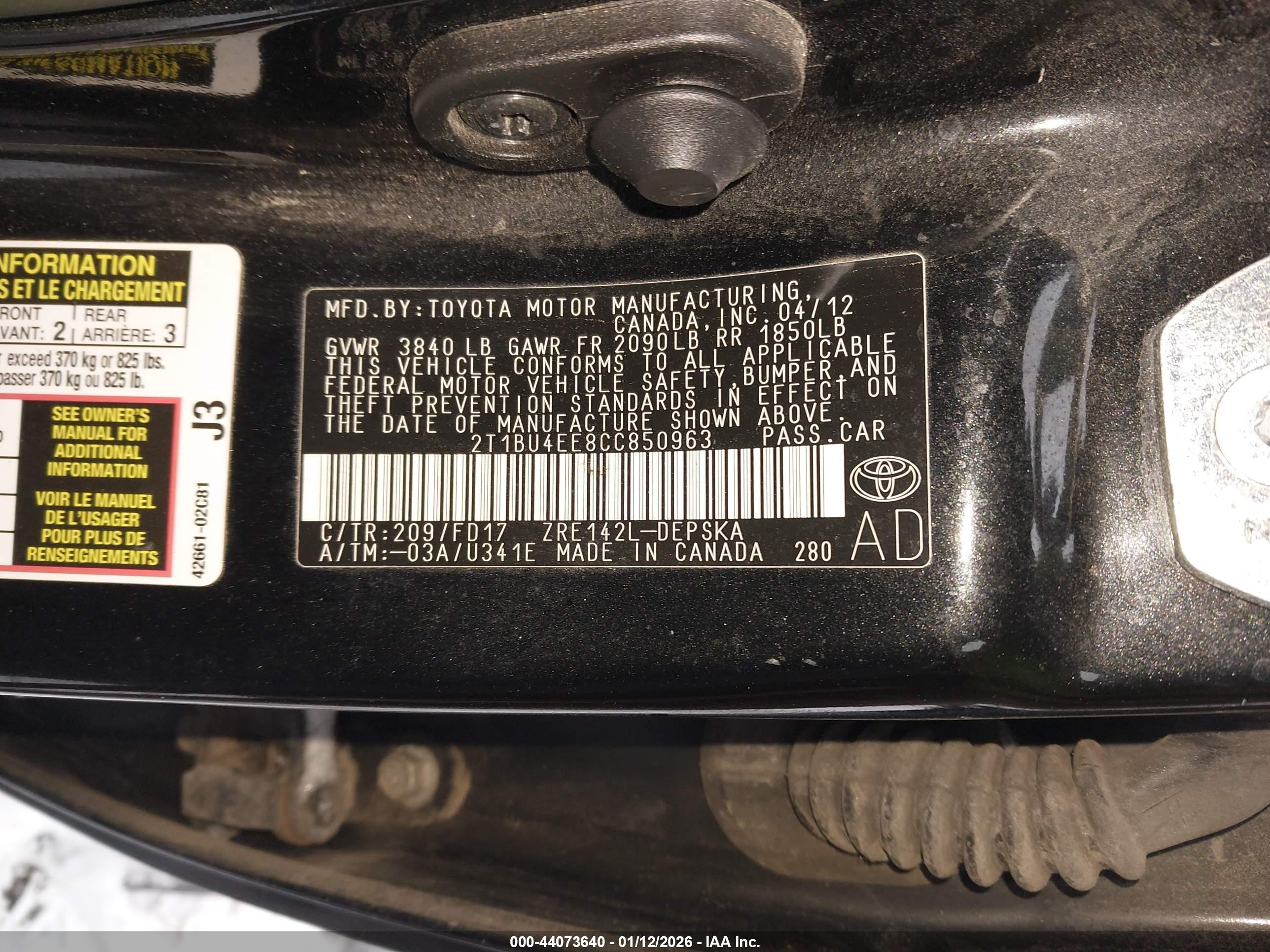TOYOTA COROLLA image 9