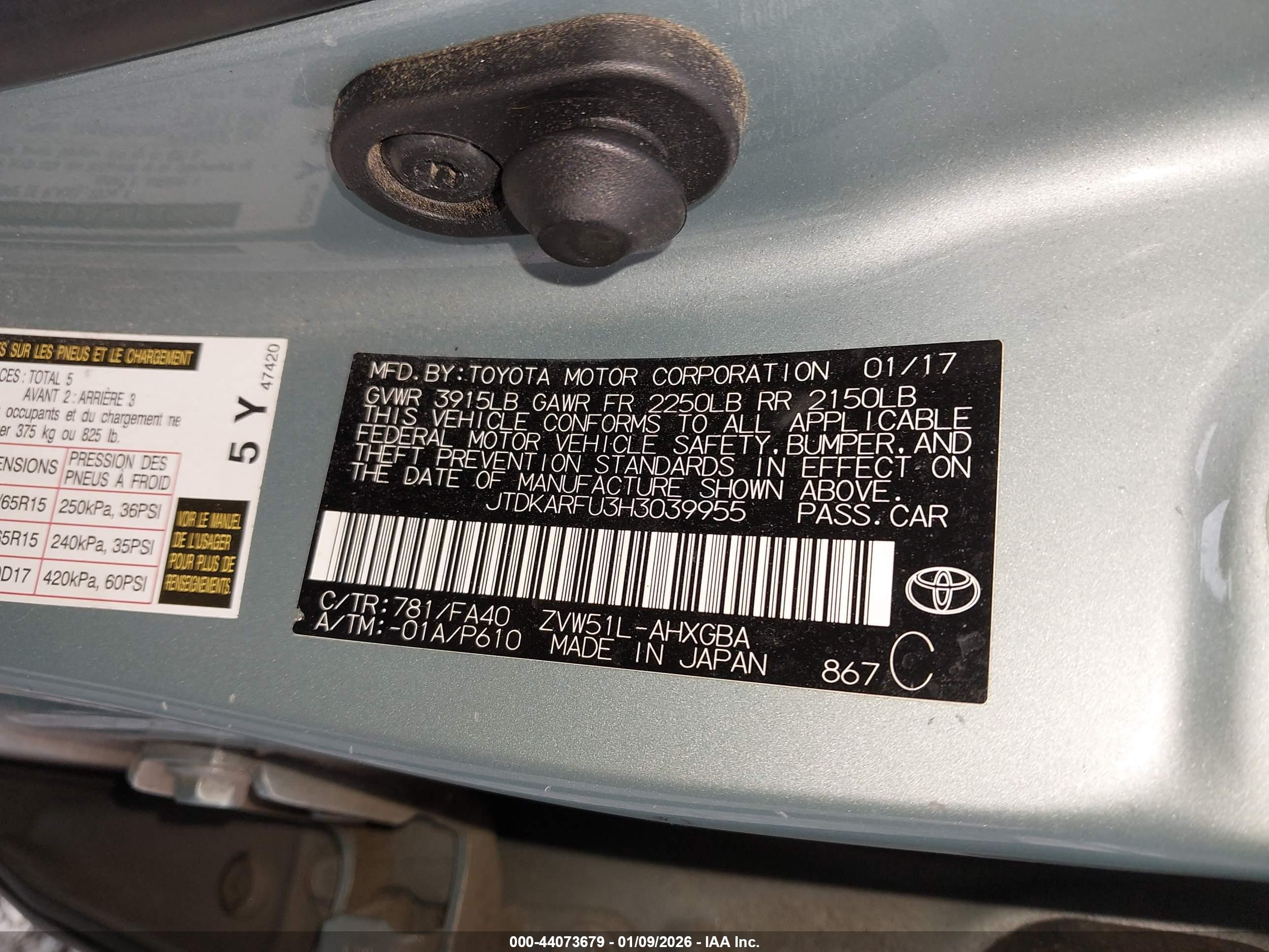 TOYOTA PRIUS image 9