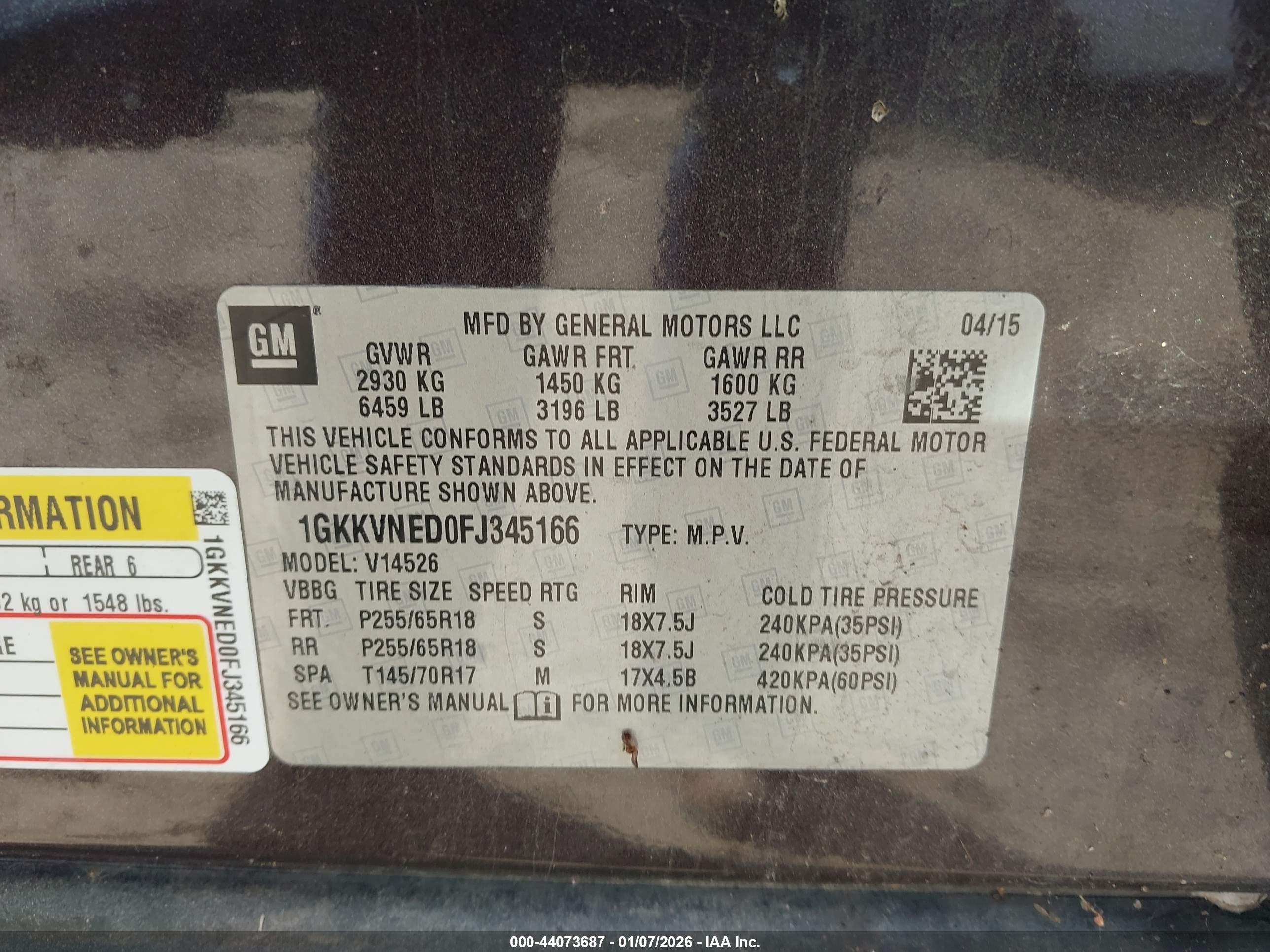 GMC ACADIA image 9